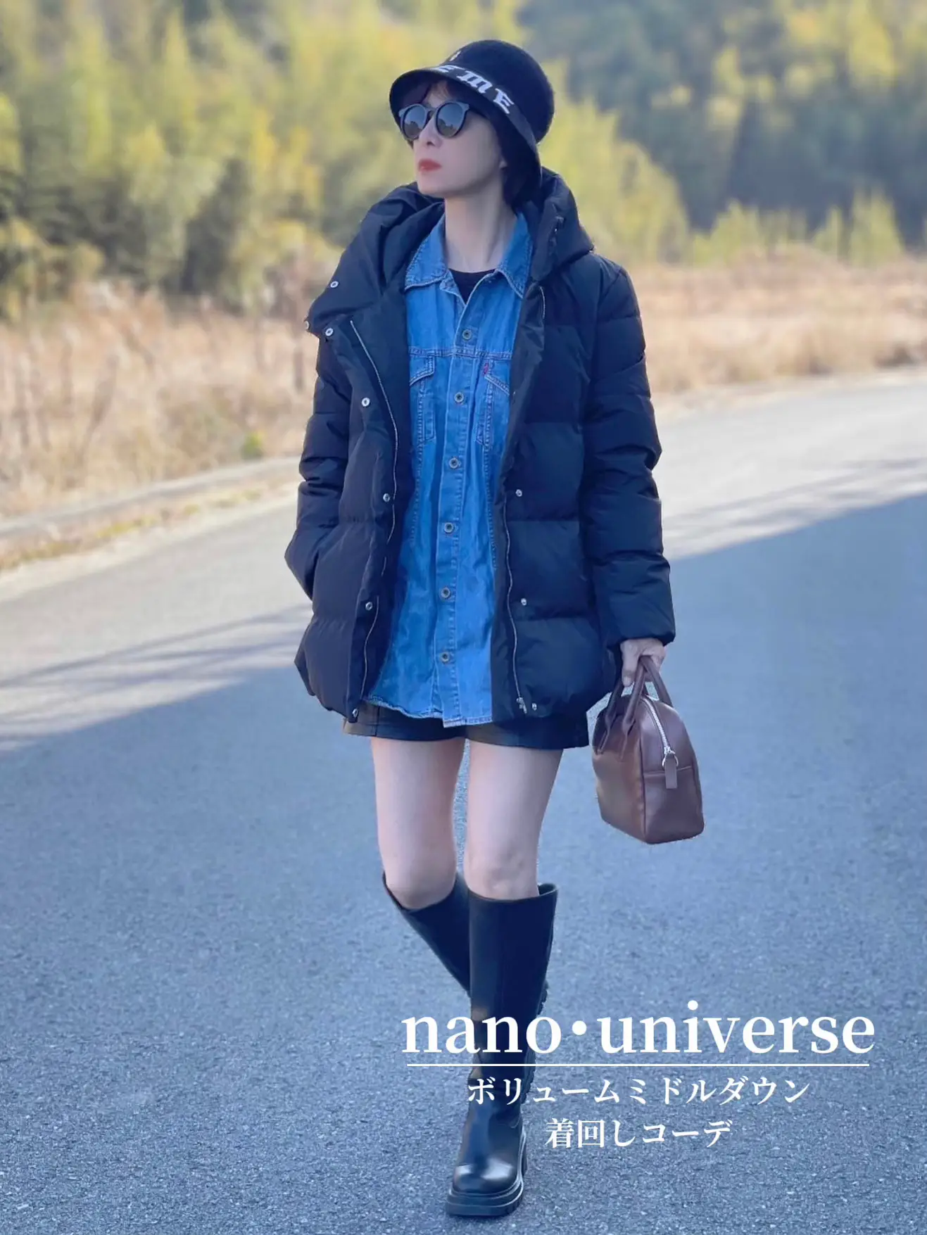 nano・universe ミドルダウン着回しコーデ | Maが投稿したフォトブック