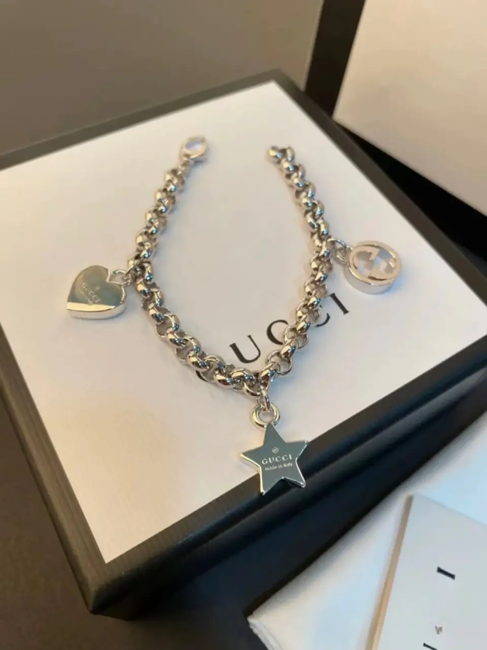 Gucci 2024 star bracelet