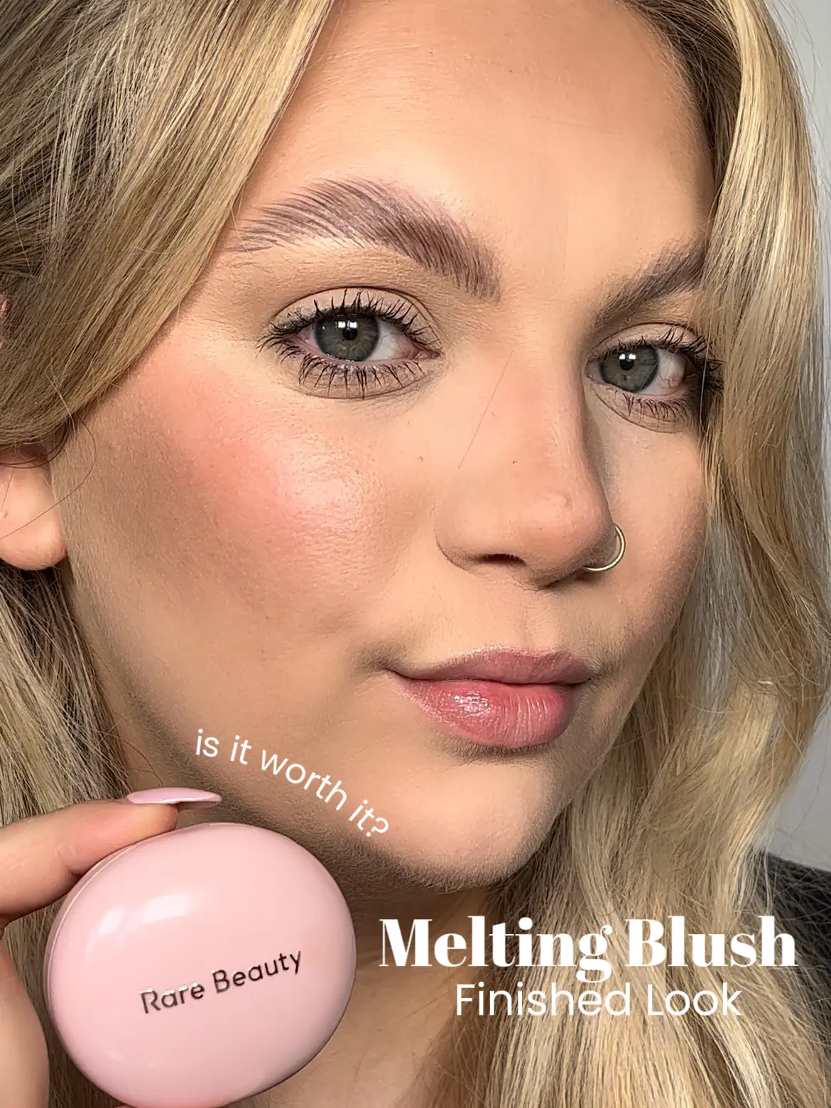 Rare beauty Nearly apricot melting blush review ✨, Gallery posted by  cloebeauty