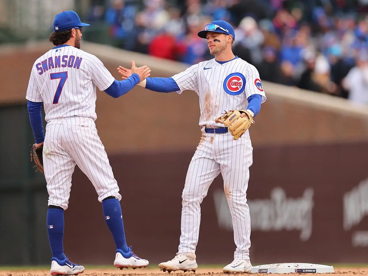 Photos: Chicago Cubs win 4-0 on opening day at Wrigley Field