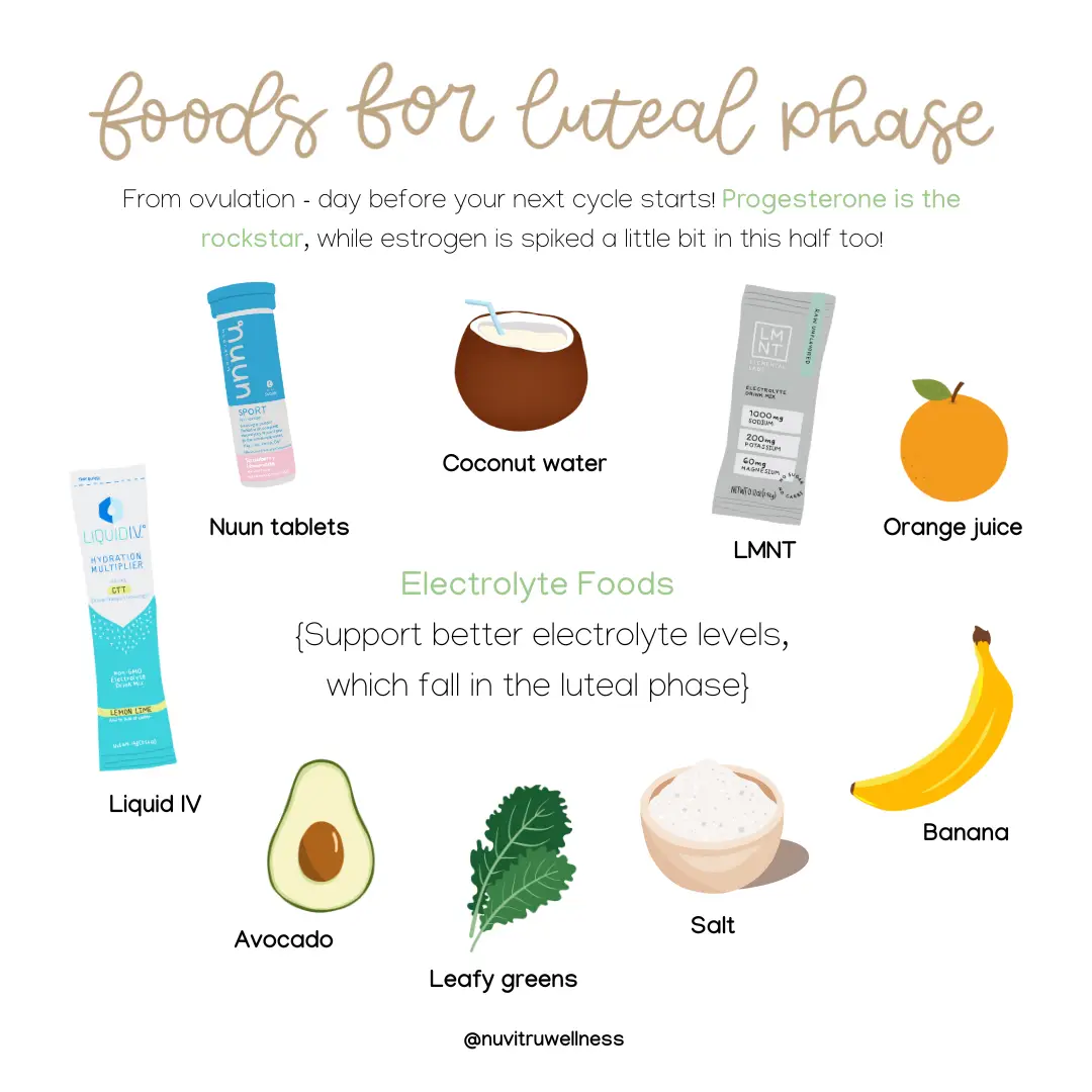 Good Foods for Luteal Phase - Lemon8 Search