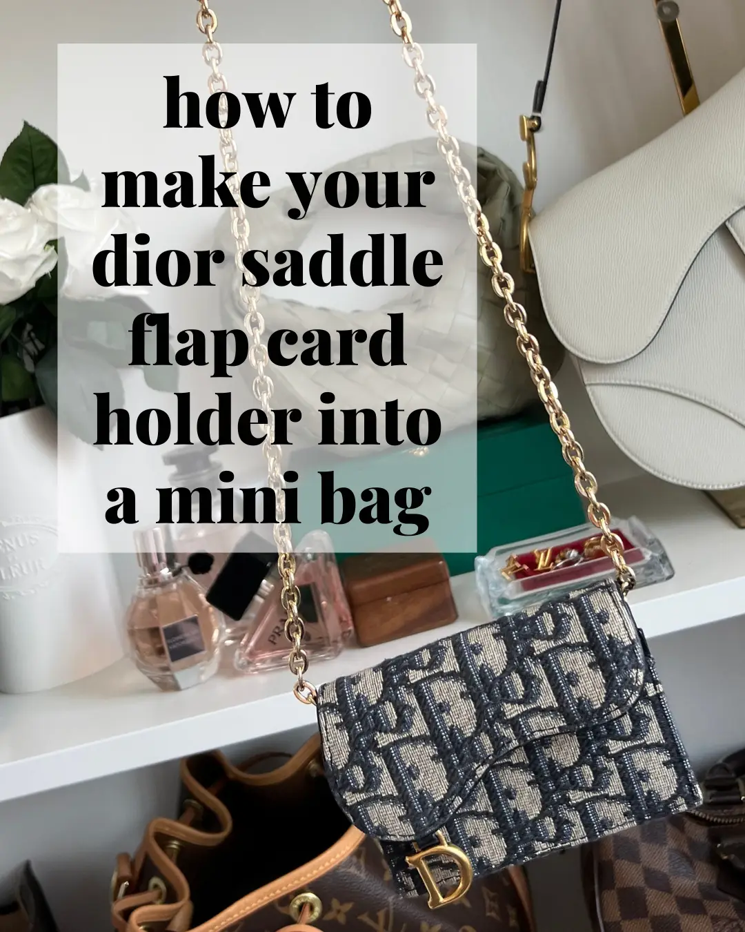 Saddle Flap Card Holder