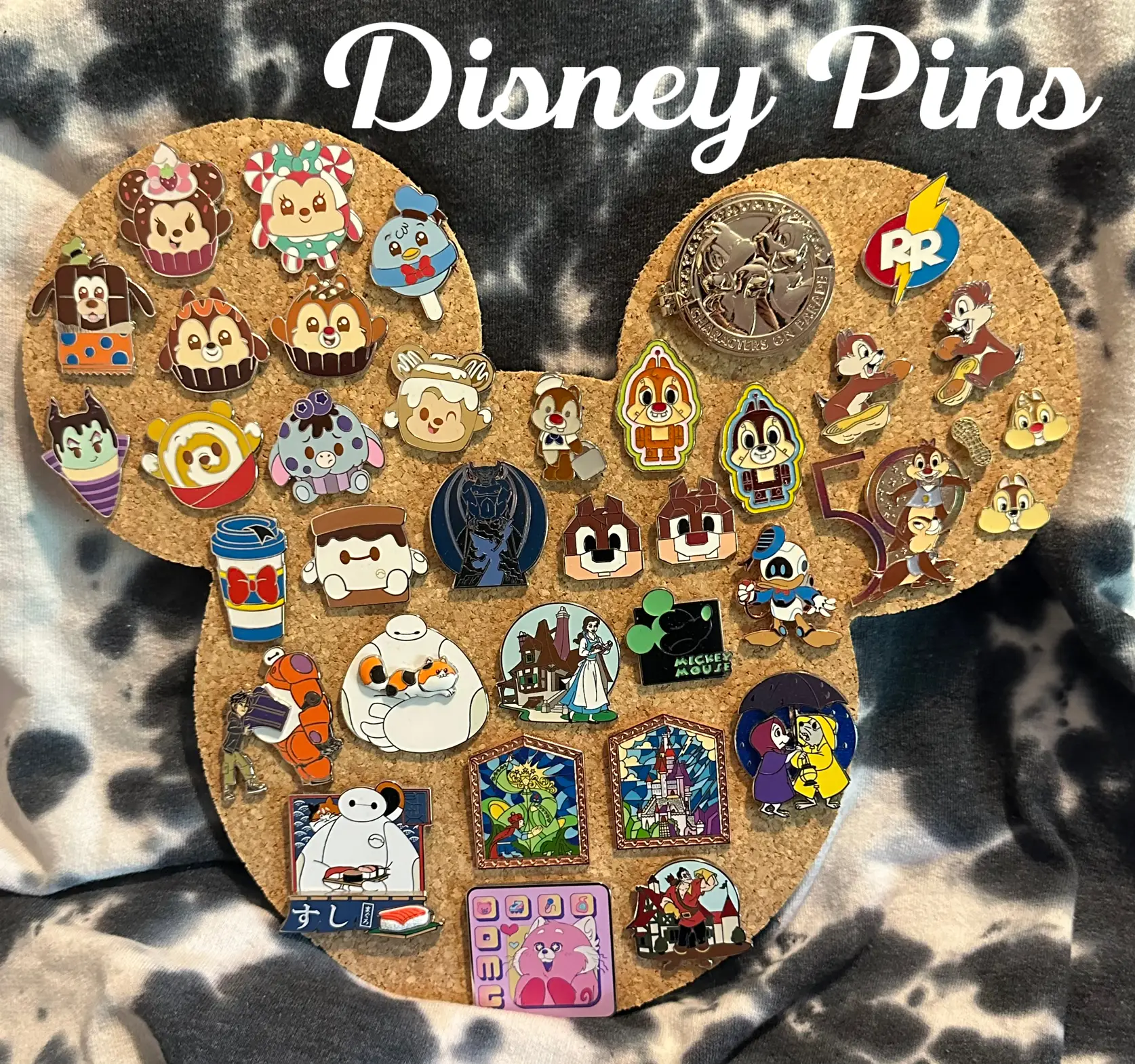 Chip and Dale Disney Pin Display Board 