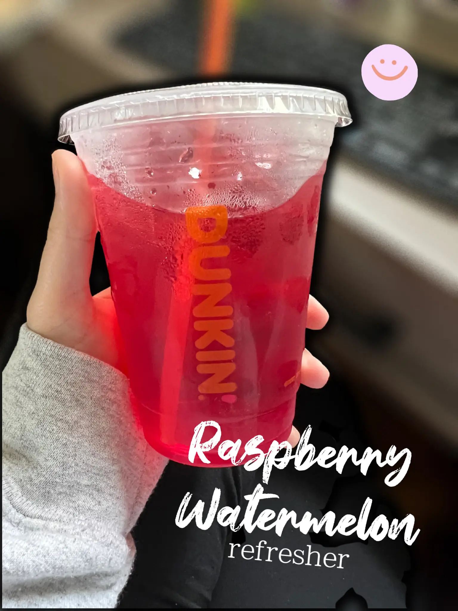 Dunkin Raspberry Watermelon Refresher 🍉 Galeri Disiarkan Oleh Meggan Jana Lemon8