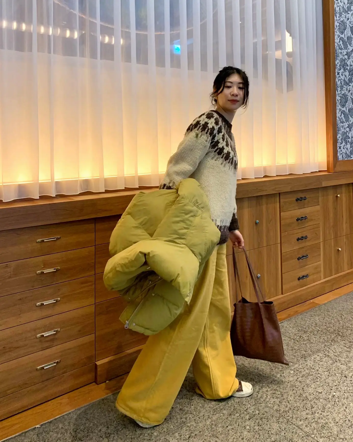 UNIQLO×MARNI】骨格ナチュラルおすすめのカラーコーデ💛  バギー