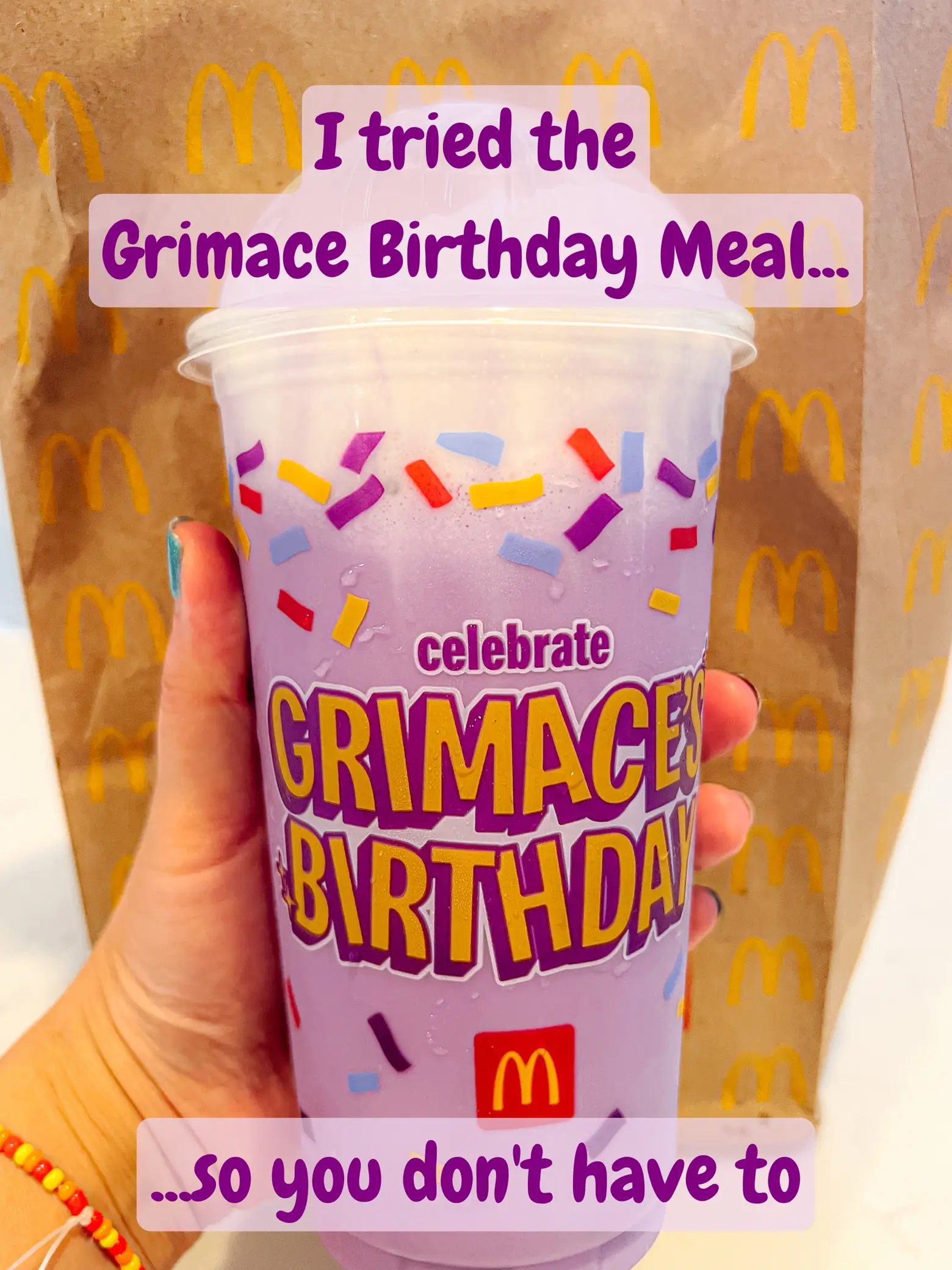 I Tried the Grimace Shake & Created My Own: Here's My Dupe