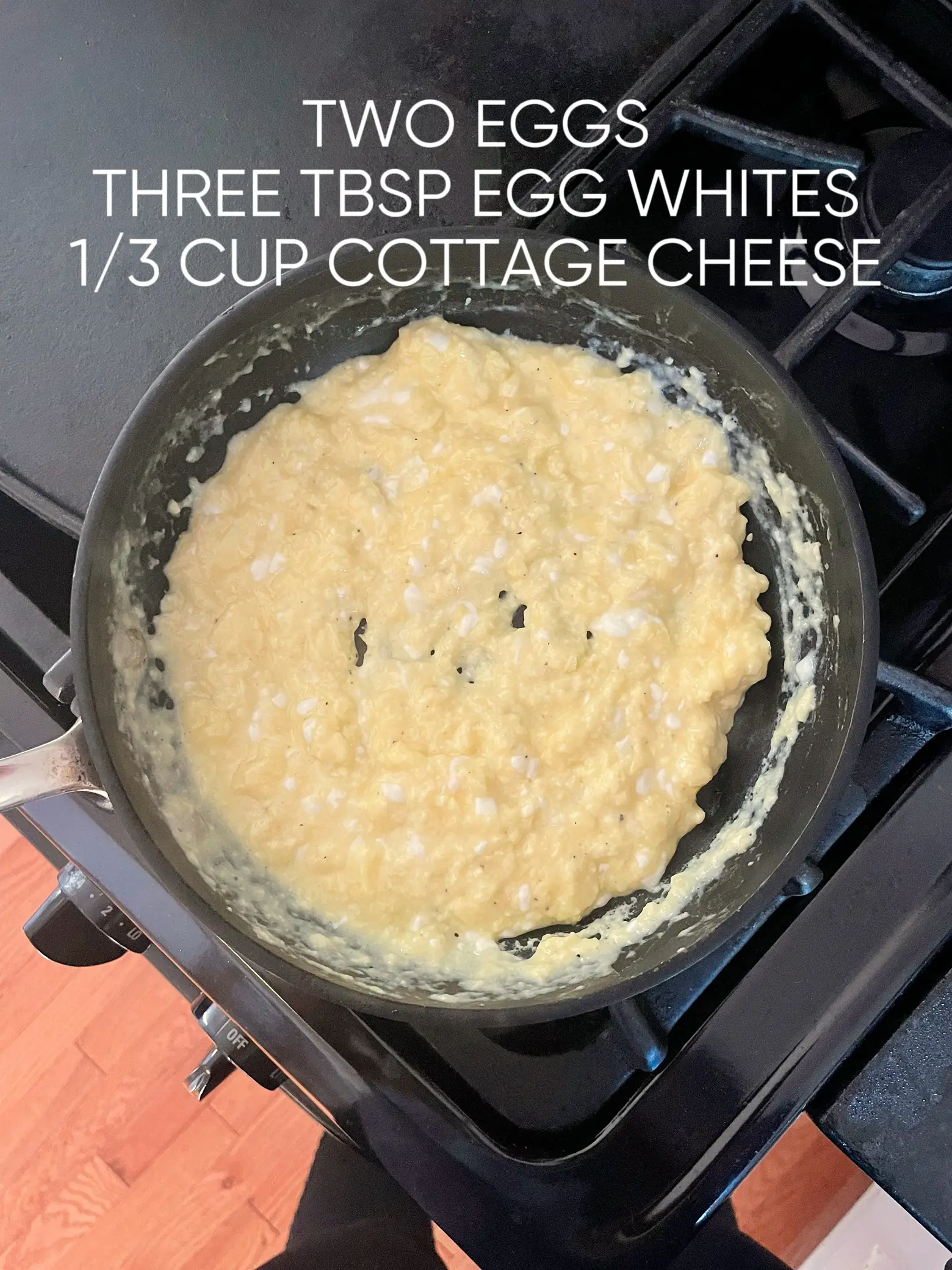 Creamy Cottage Cheese Eggs (High-Protein) - Eat the Gains