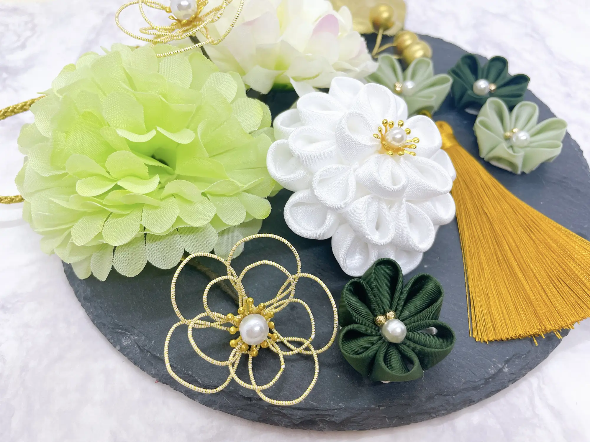 まるまま様梱包ご確認 つまみ細工 髪飾り 七五三