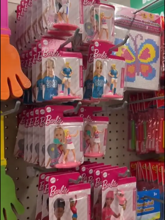 Dollar tree barbie sale clothes