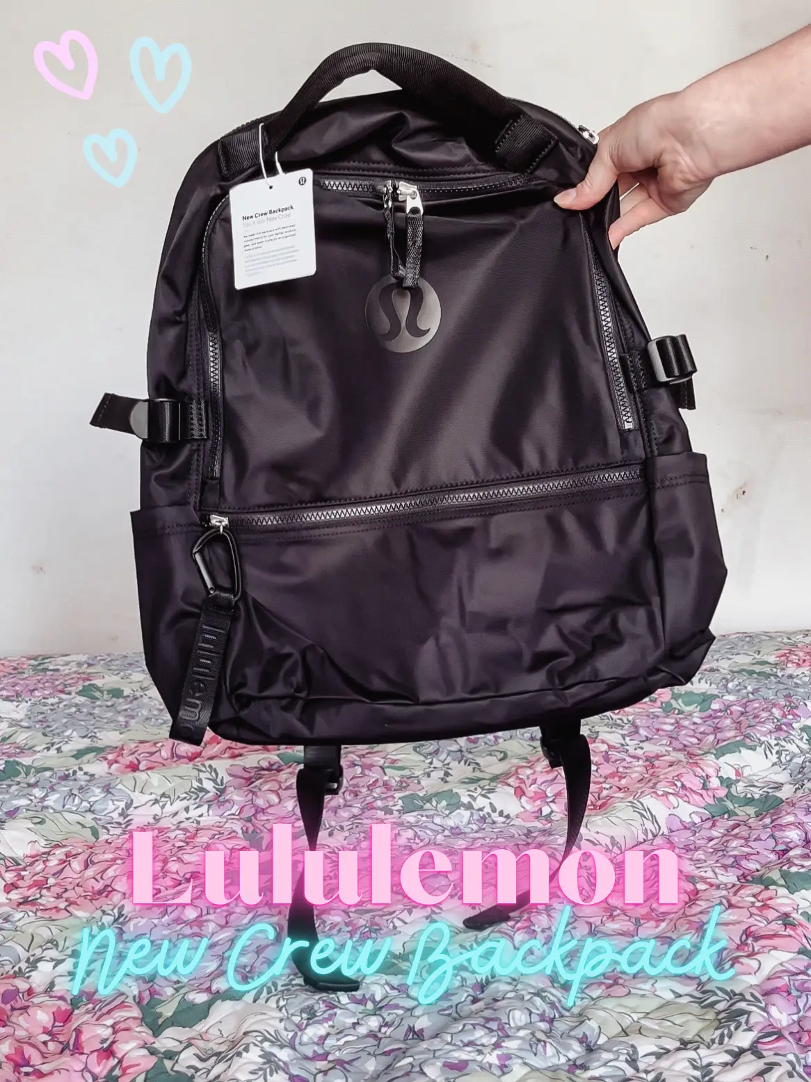 This lululemon Mini Nano Backpack is Small - But Still Holds SO