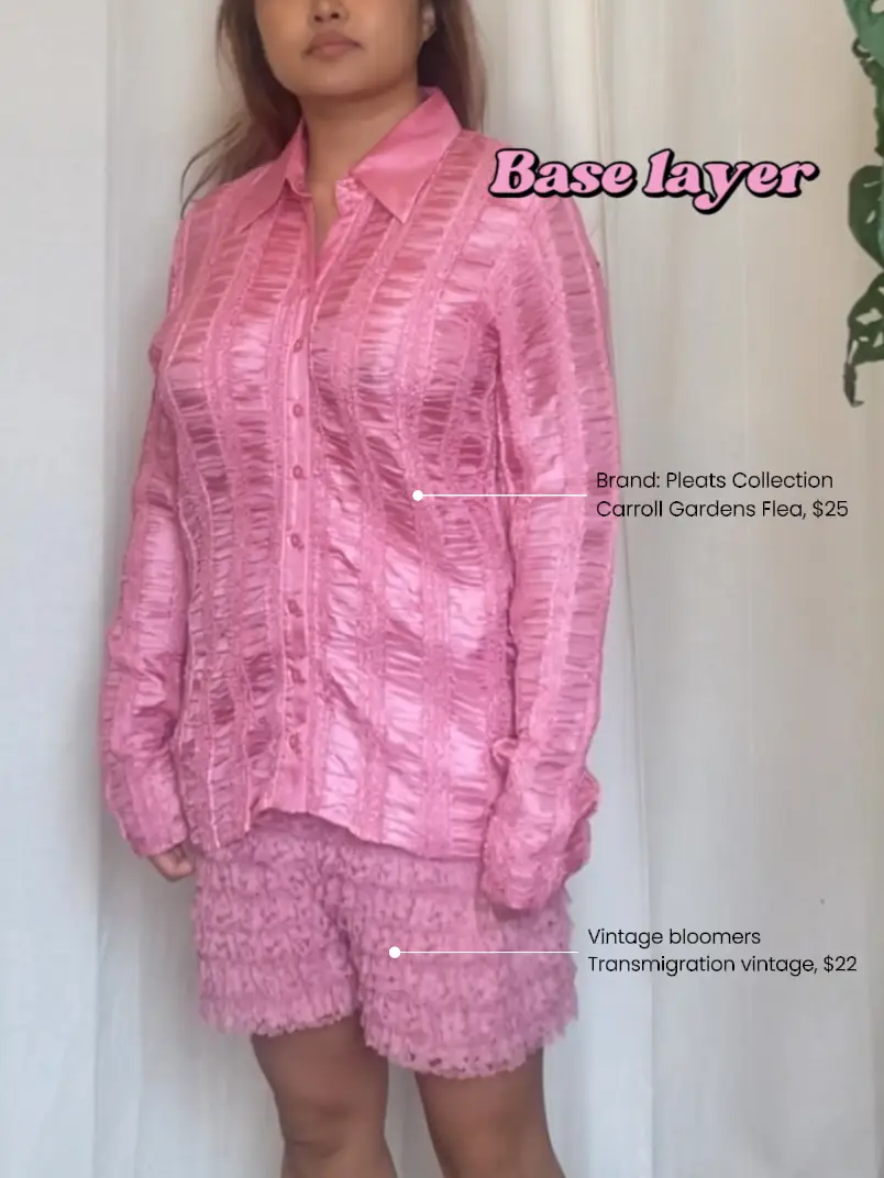 COS High cheapest Waist Rock pink Casual-Look