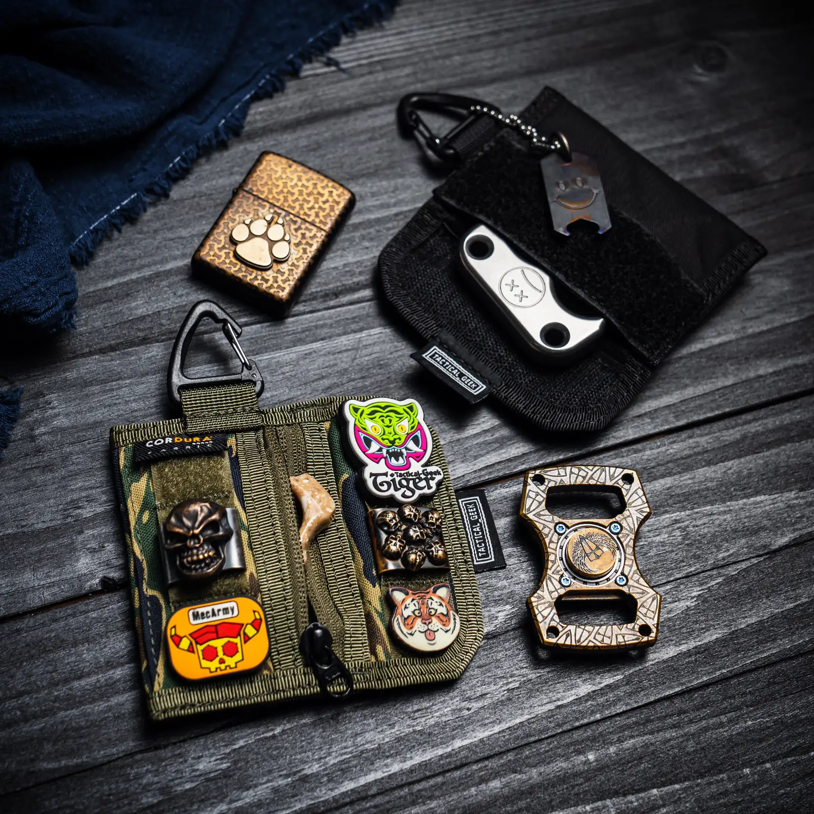 EDC Pouch Wallet Card Holder Tactical Sotrage Pocket Organizer 