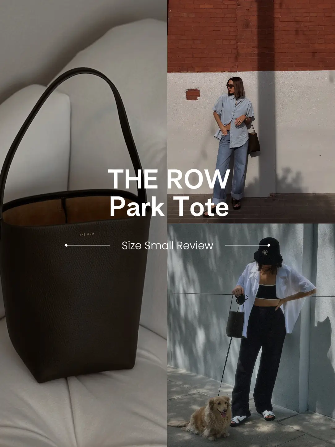 THE ROW N/s Park Tote Bag - Caramel Pld