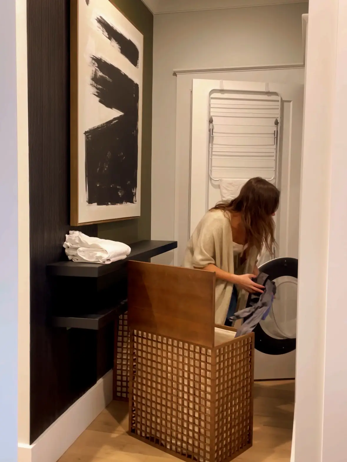 Untyo Laundry Room Shelves,Over Washer and Dryer Storage Shelf