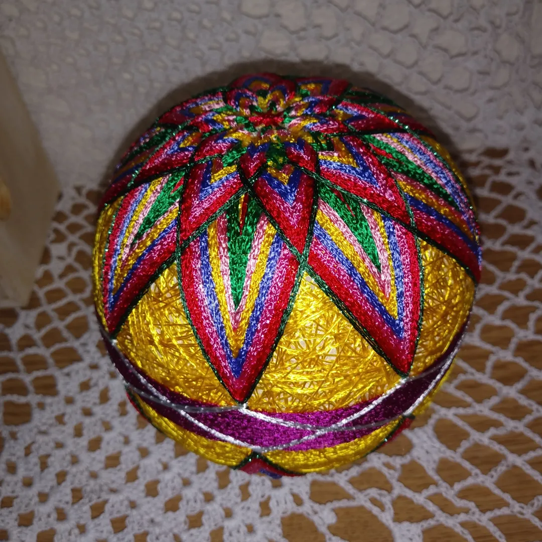 つばめ 桜 手鞠 ハンドメイド （創作帯の通販 | iichi 日々の暮らしを 