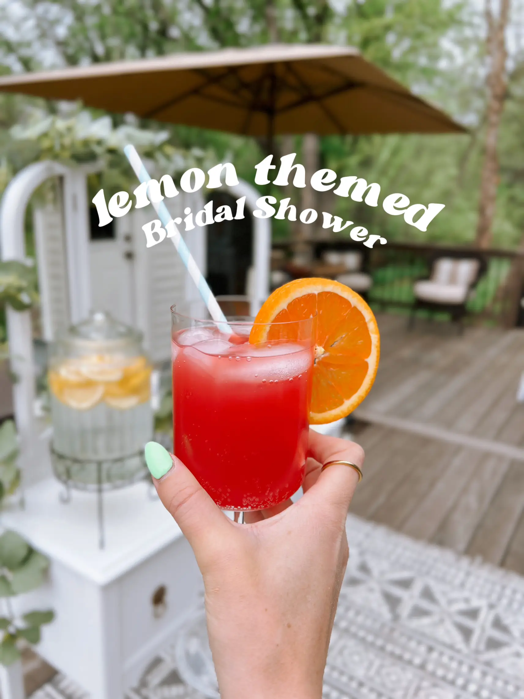 Aperol Spritz Inspiration for Bridal Showers - Lemon8 Search