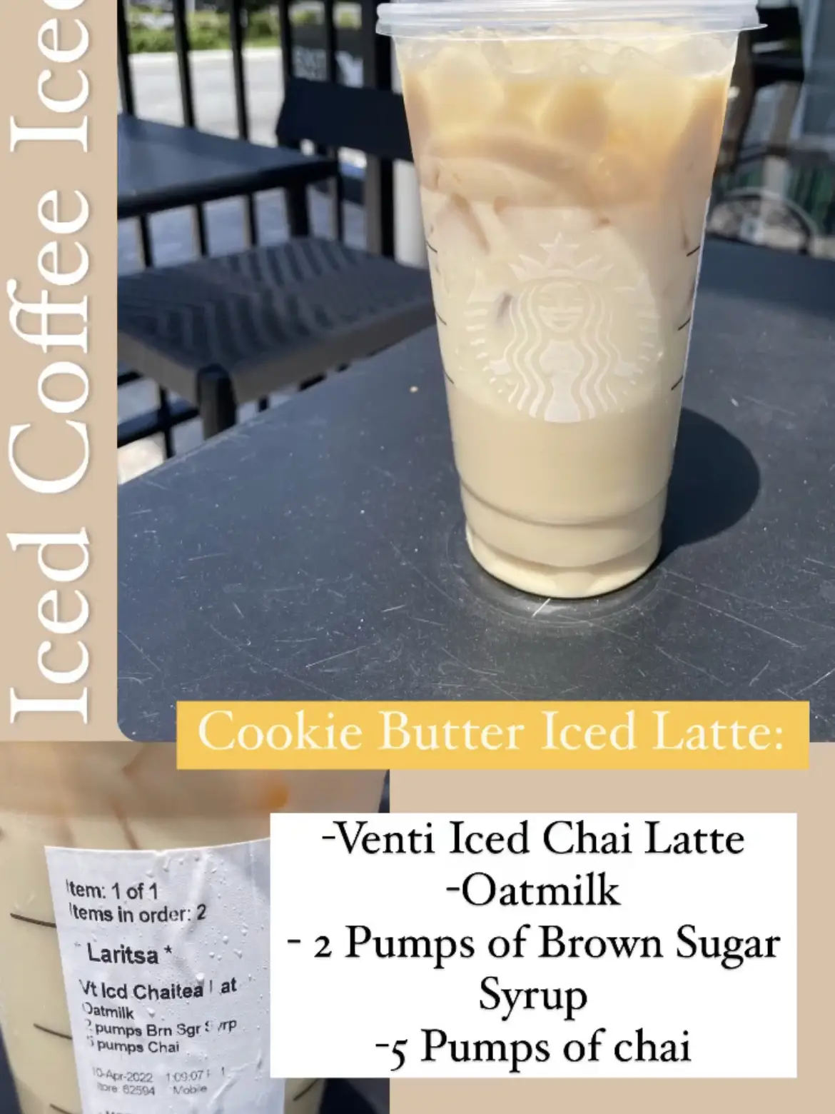 Iced Latte At Home Without A Coffee Machine!, Video published by  Bblancivyy