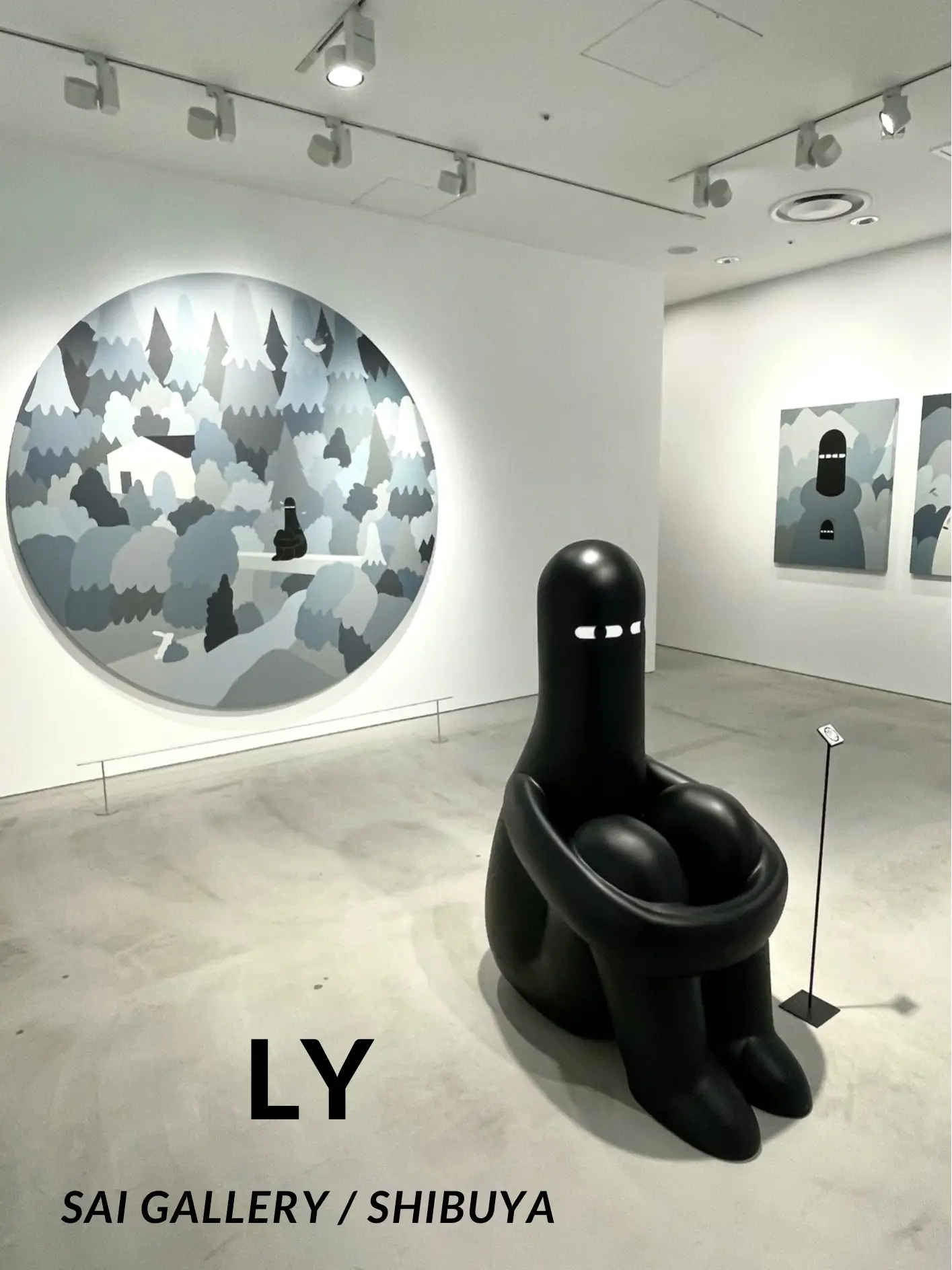 100号、新世紀展入選作品「たたずむ男」 100号、新世紀展入選作品「たたずむ男」 （全世界850万人動員