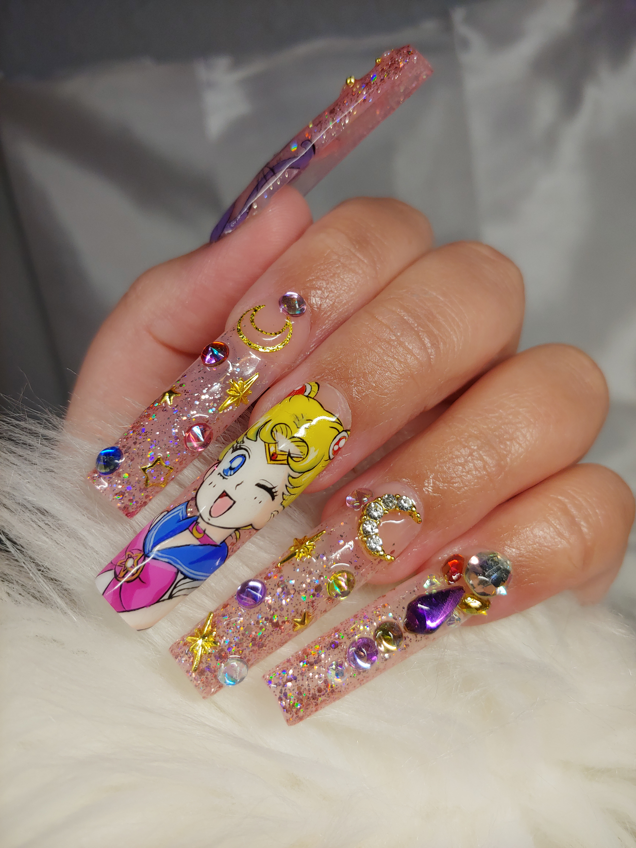 Sailor Moon deals Press On Nails