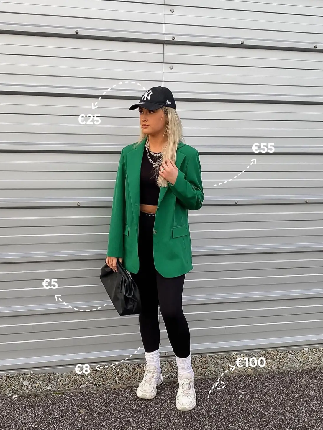 Dark Green Leggings with Blazer Outfits (3 ideas & outfits)