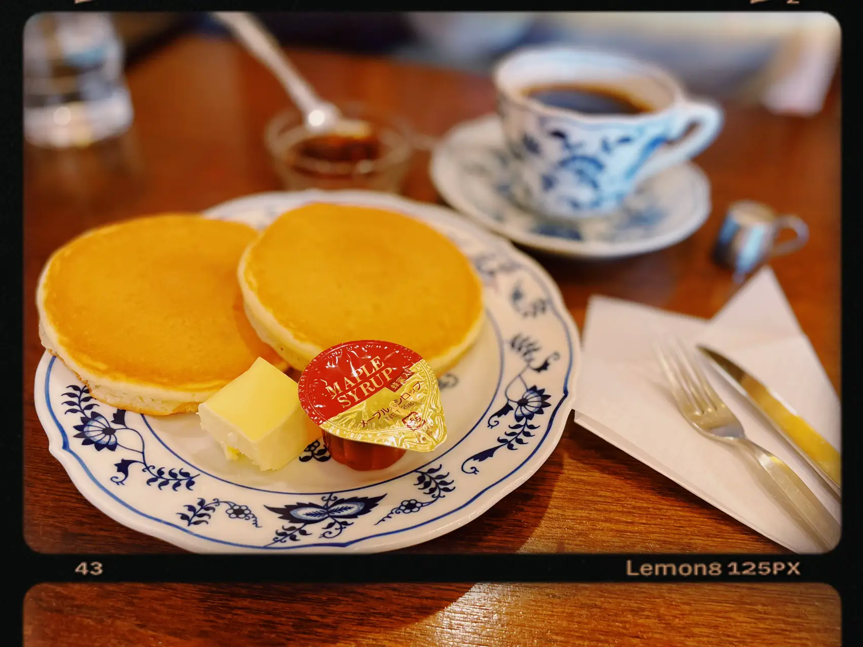 レトロな喫茶店のホットケーキ🥞 | ✿ララカナ✿が投稿したフォト