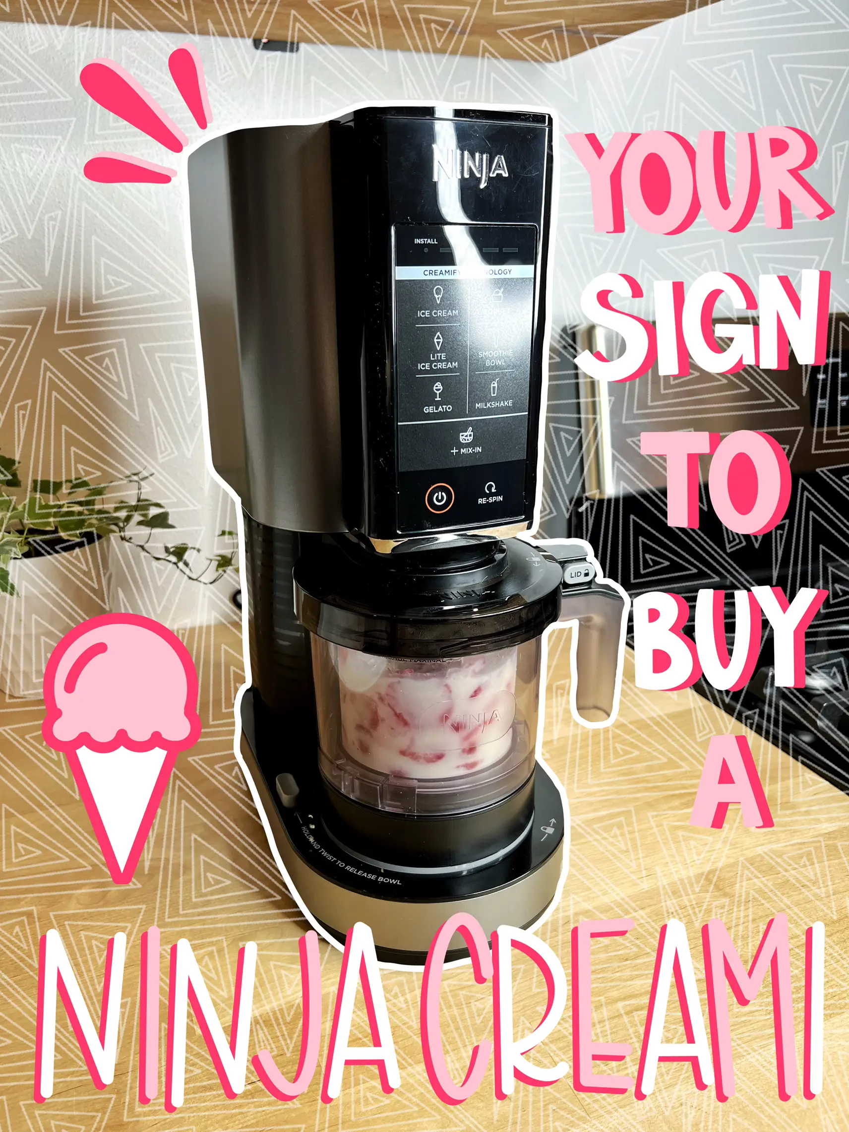 YOUR SIGN TO BUY A NINJA CREAMI🍦💞🍨, Video published by Kortney&Karlee