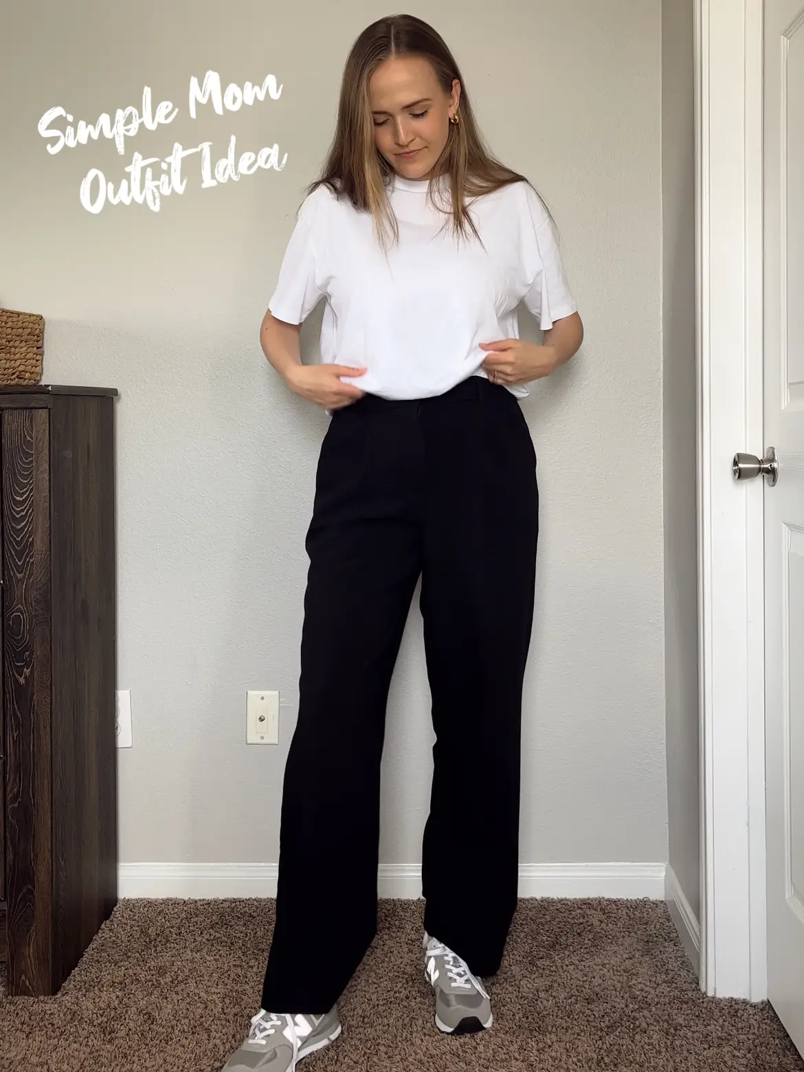 Relaxed outfit inspo - styling mom jeans 👖