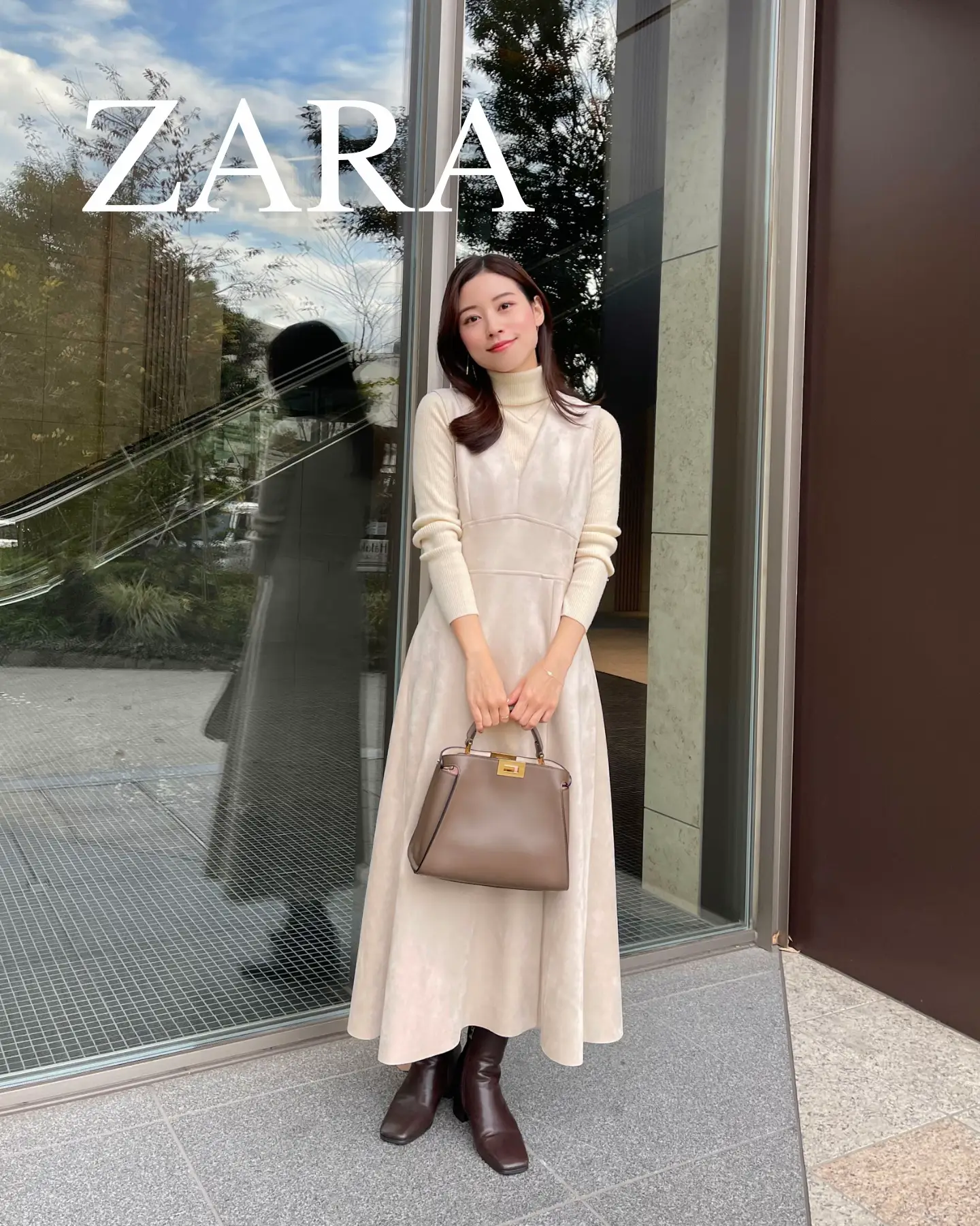 出品しますZARA KNIT ❗️ザラ　ニット❗️ワンピース❗️