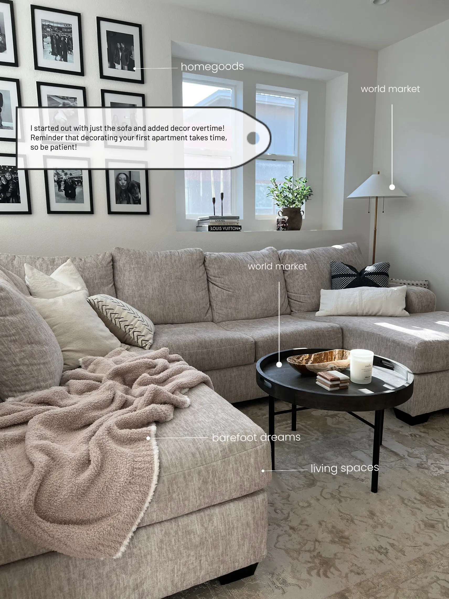 Neutral Minimal Living Room Swipe For Brands Gallery Posted By Carissa Nicole Lemon8