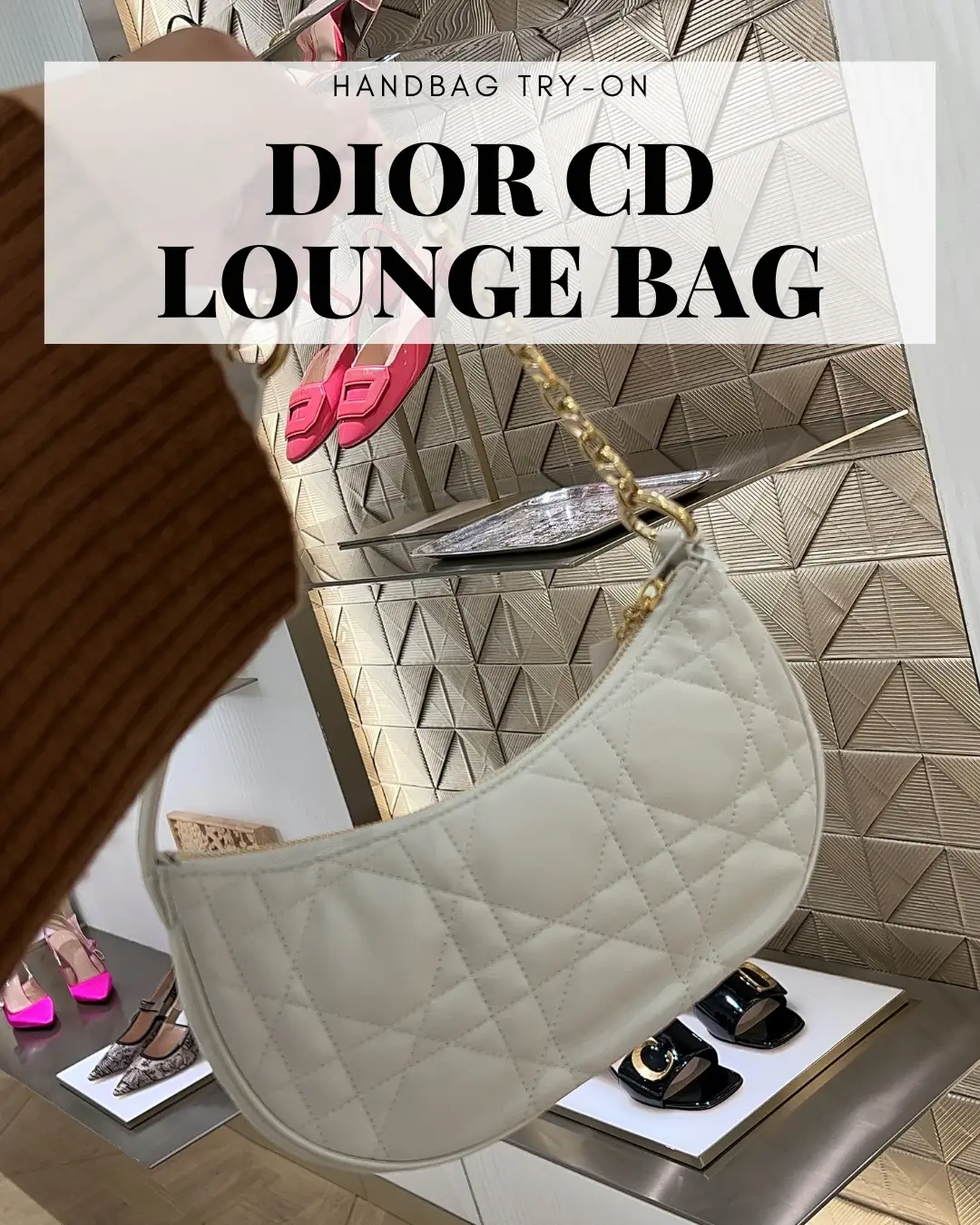 ✨ NEW DIOR HANDBAG ✨ the CD Lounge Bag 🤩 #dior #handbags #newrelease 