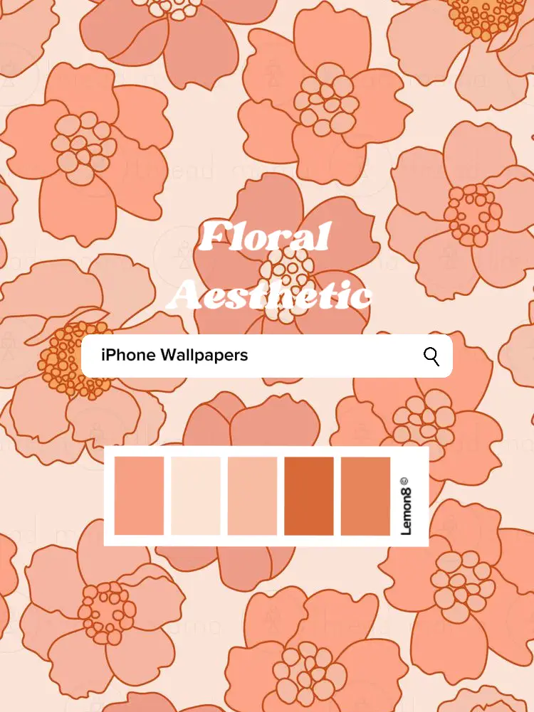 Floral deals aesthetic wallpaper