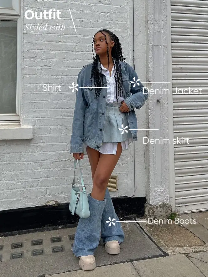 Fashion Look Featuring Louis Vuitton Bags and BDG Denim Jackets