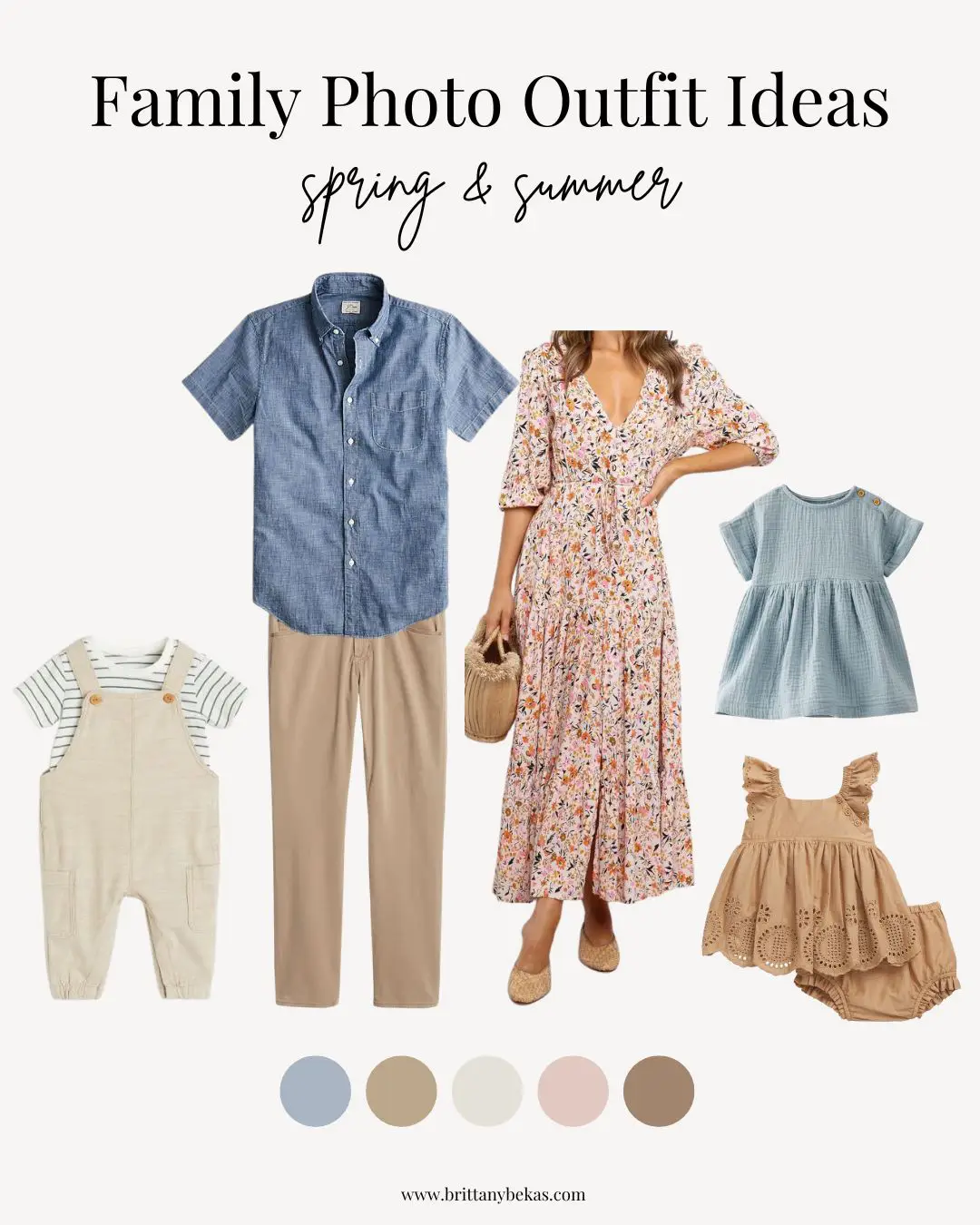 Family photo outlet outfit ideas summer