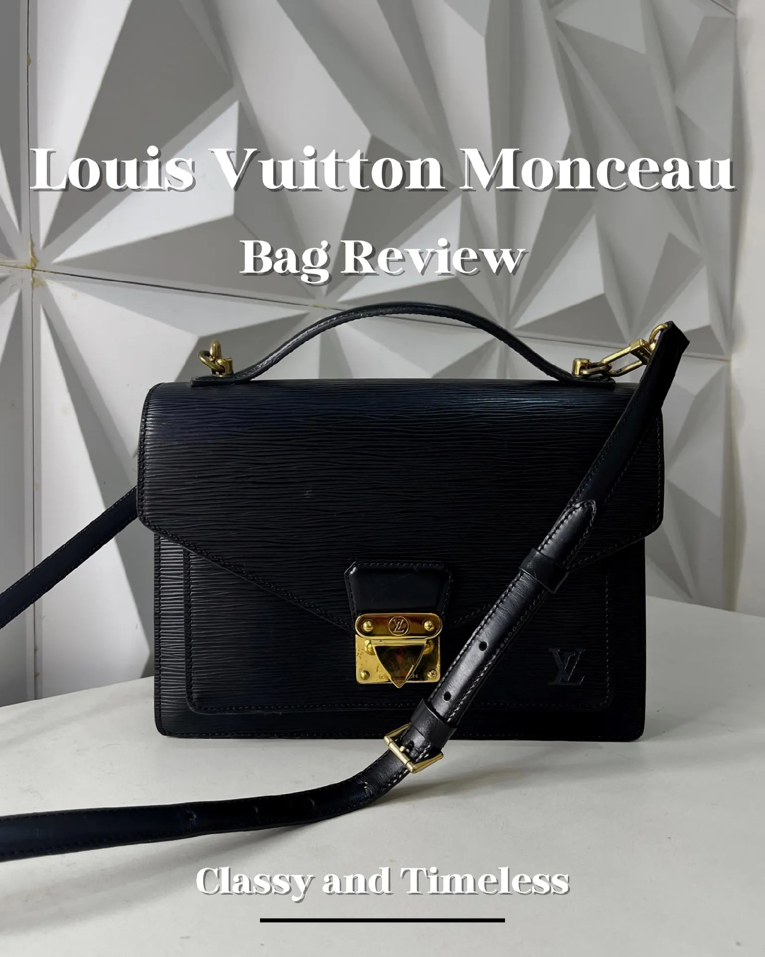 Why you should buy the Vintage Louis Vuitton Monceau