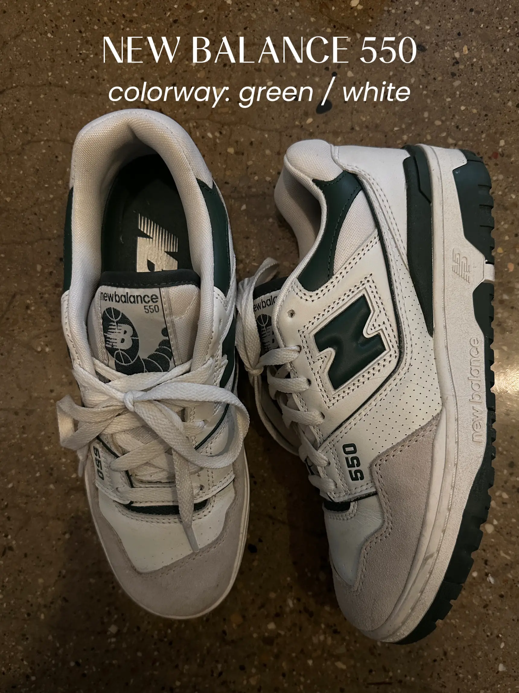 New balance 424 classic sales birch