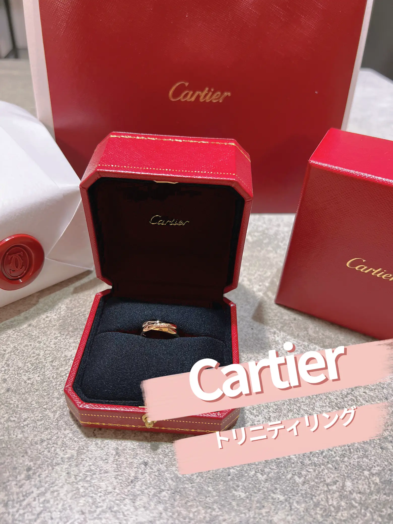 Popular ✨ Cartier Trinity Ring🧡 | Gallery posted by eimama