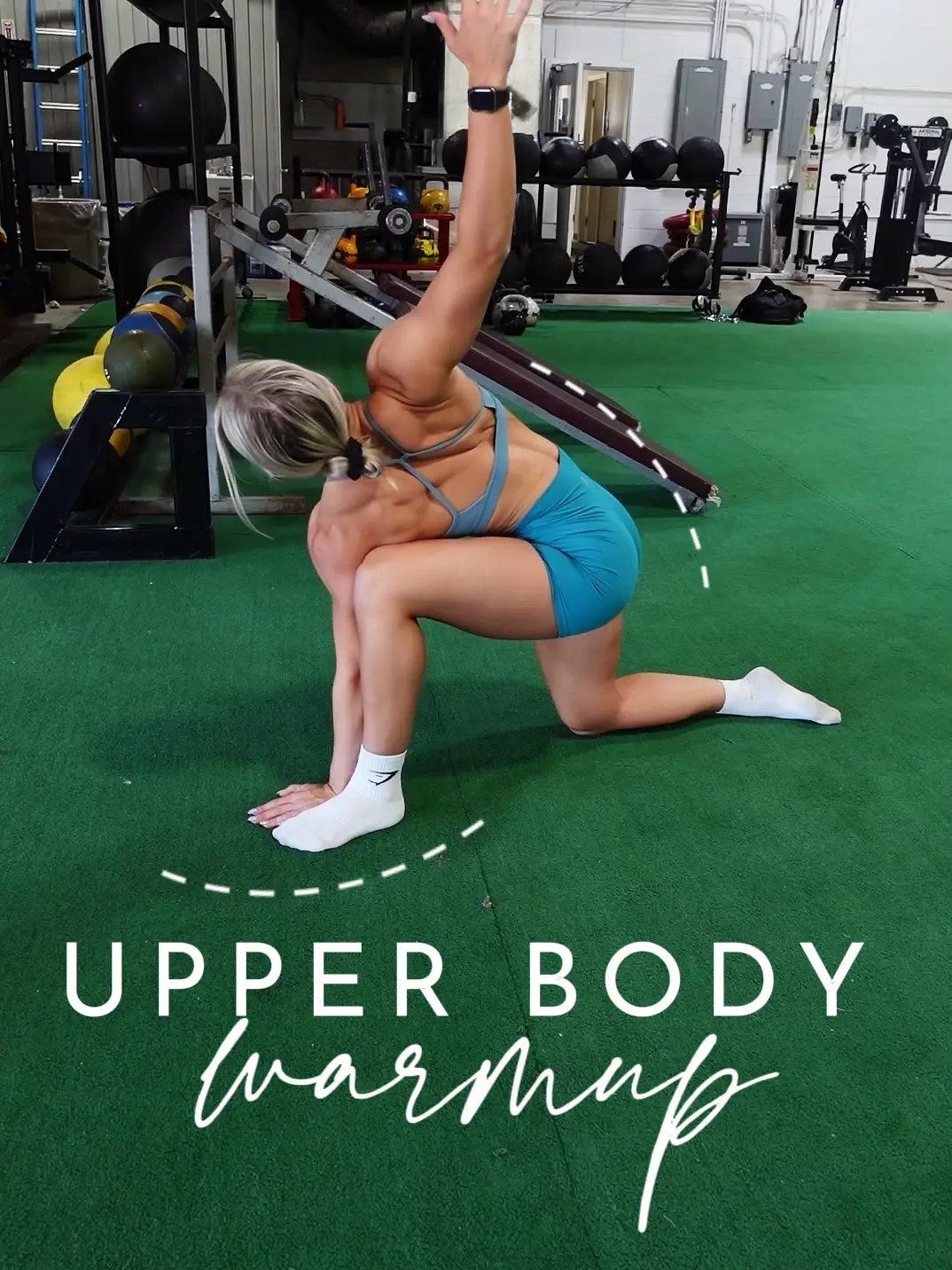 Dynamic upper body online workout