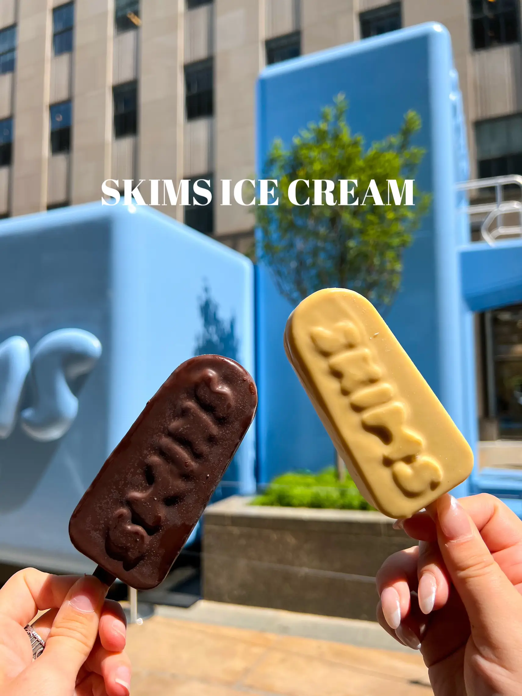 The making of #SKIMS Ice Cream.🍦