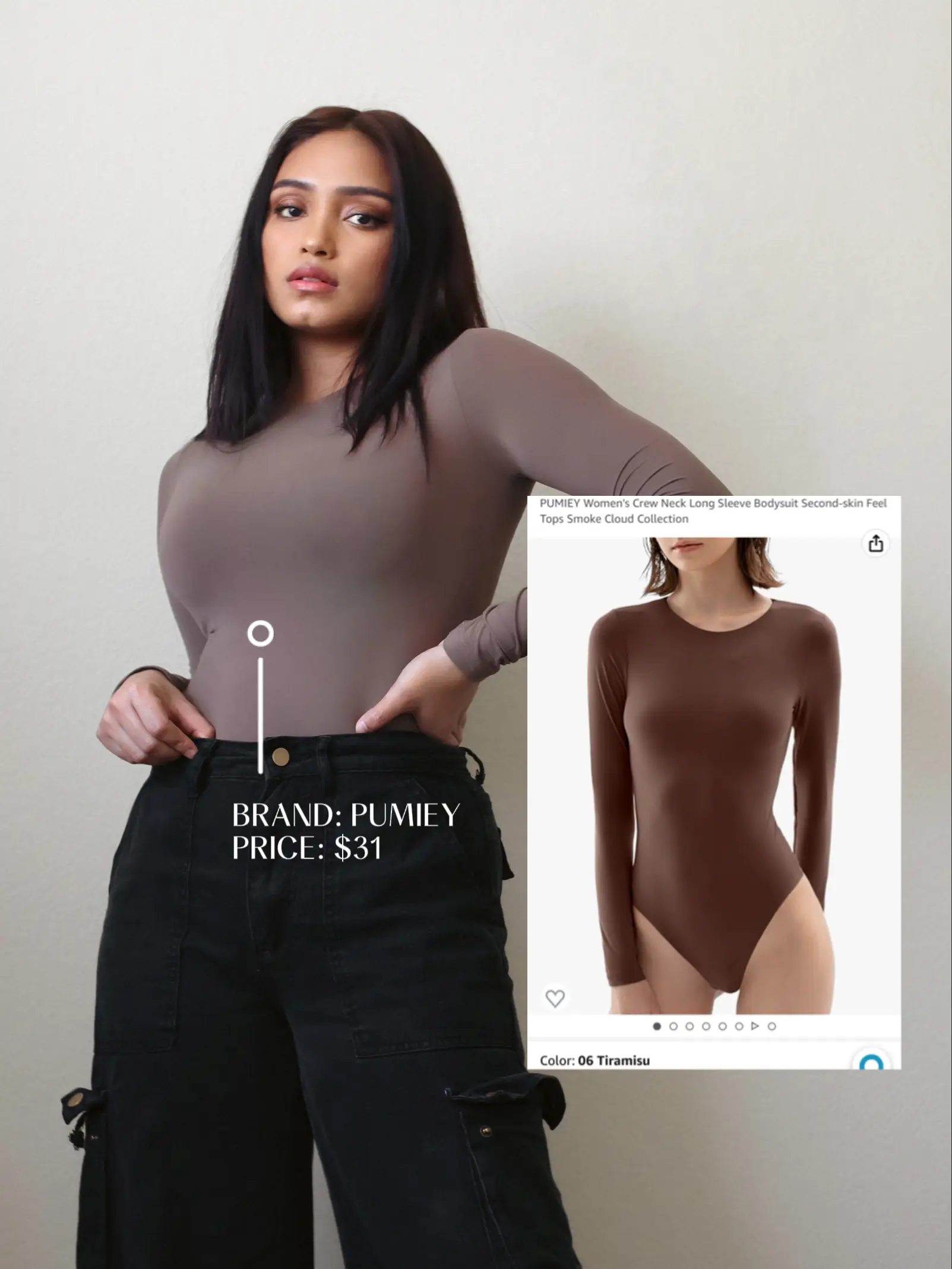 Buy PUMIEY Bodysuit for Women Sleeveless Backless Tank Top Sharp