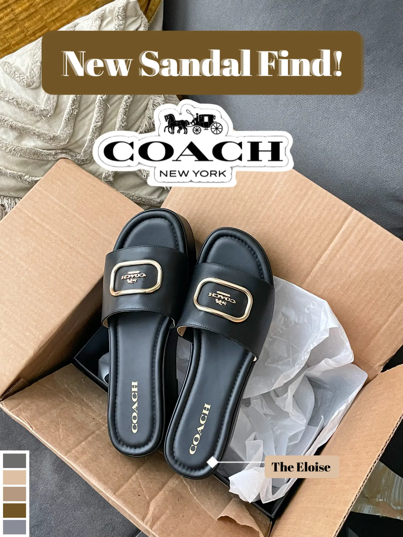 Eloise sandal discount coach