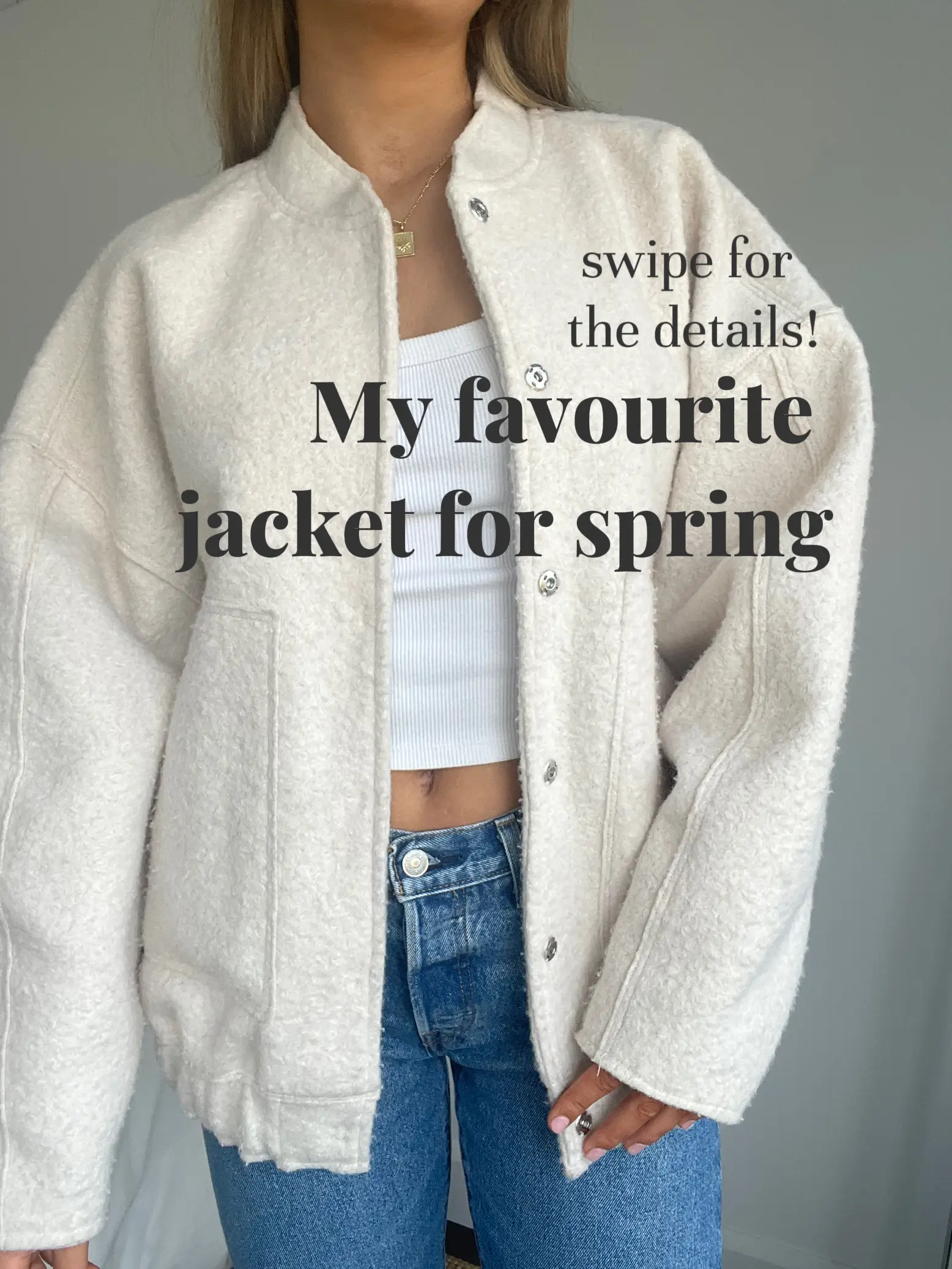 I've found the perfect spring jacket from Zara - it's going to