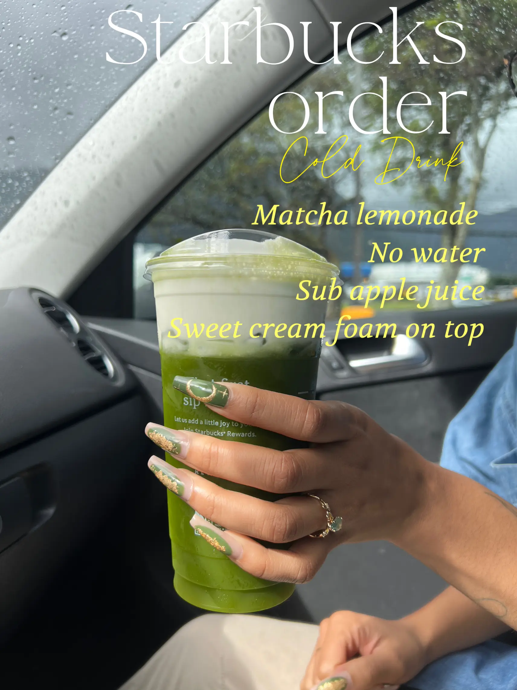 starbucks explained: matcha latte, matcha frappuccino, matcha lemonade 
