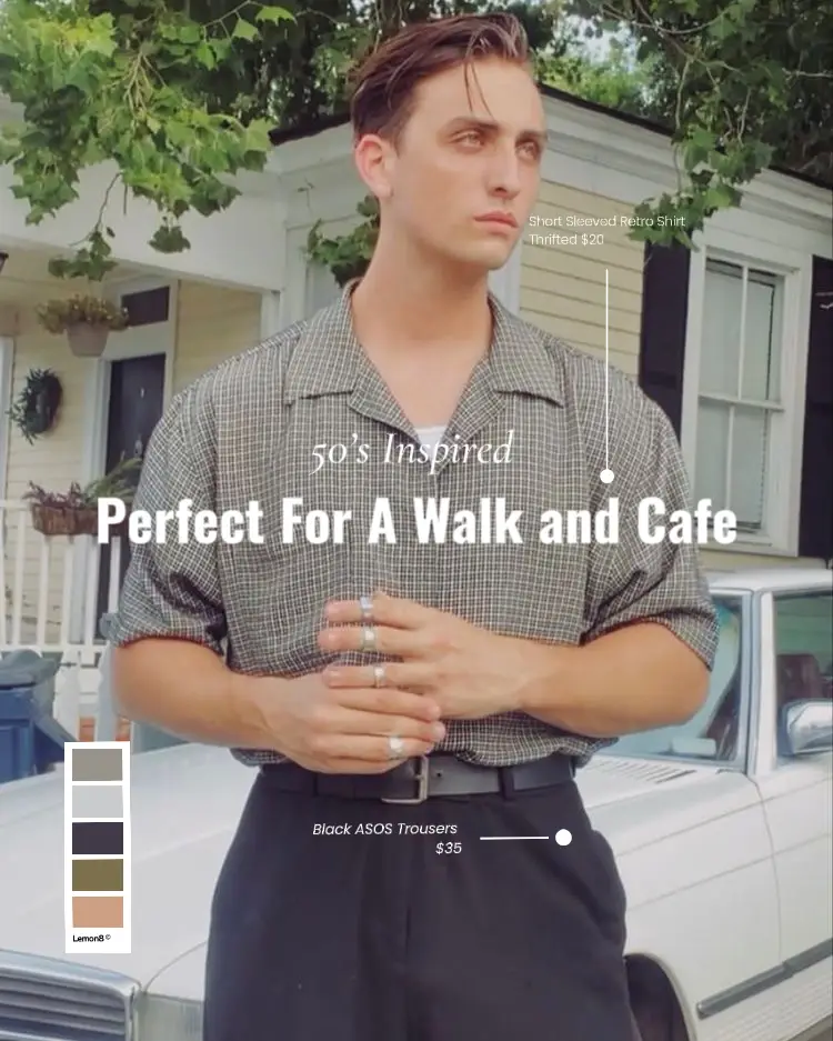 Tie up a white button-down over black bike shorts and top and, boom, you're  done. #mensoutfitideas