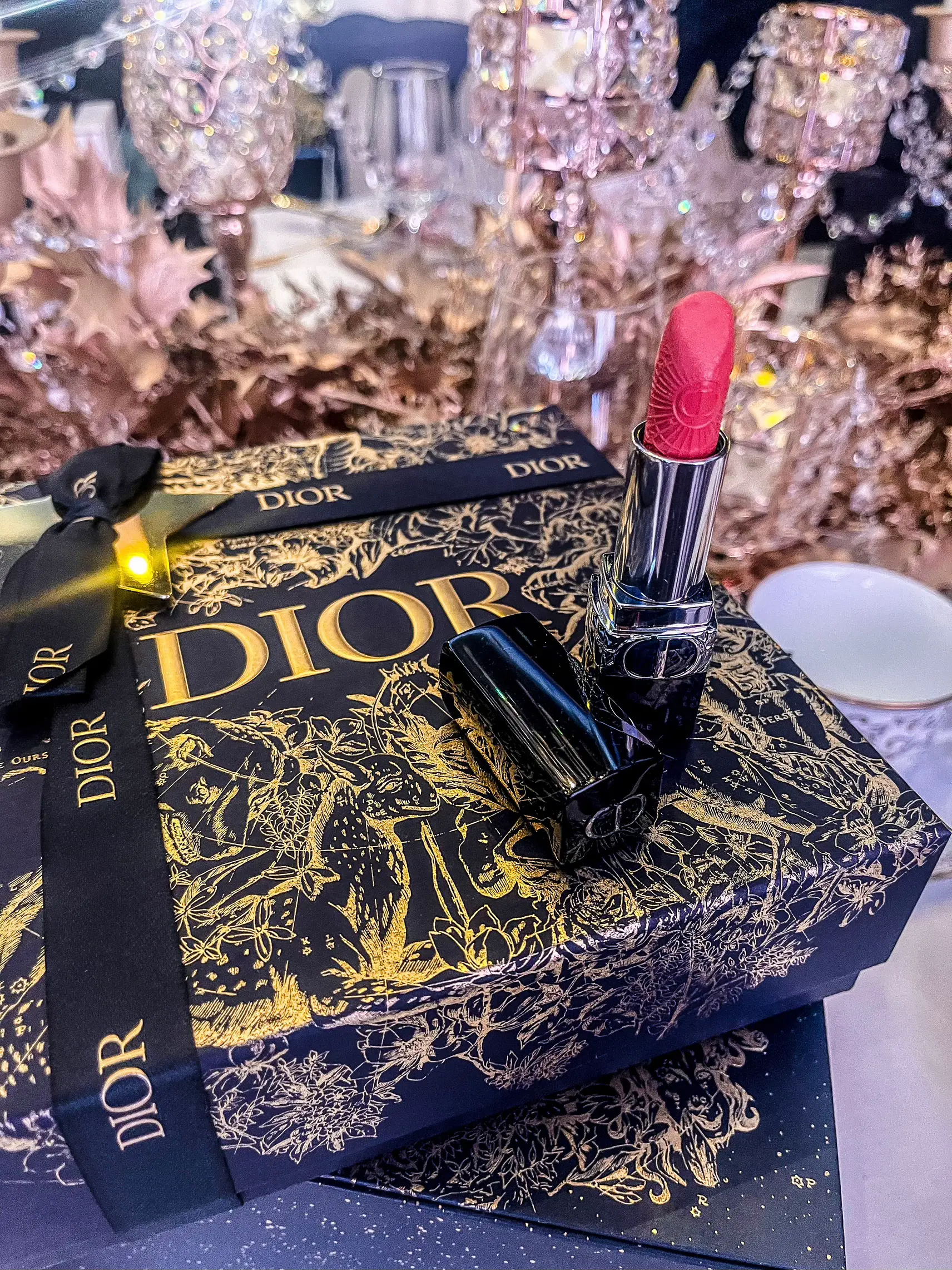 DIOR ディオール ホリデー ノベルティ 巾着 ノート カプチュール