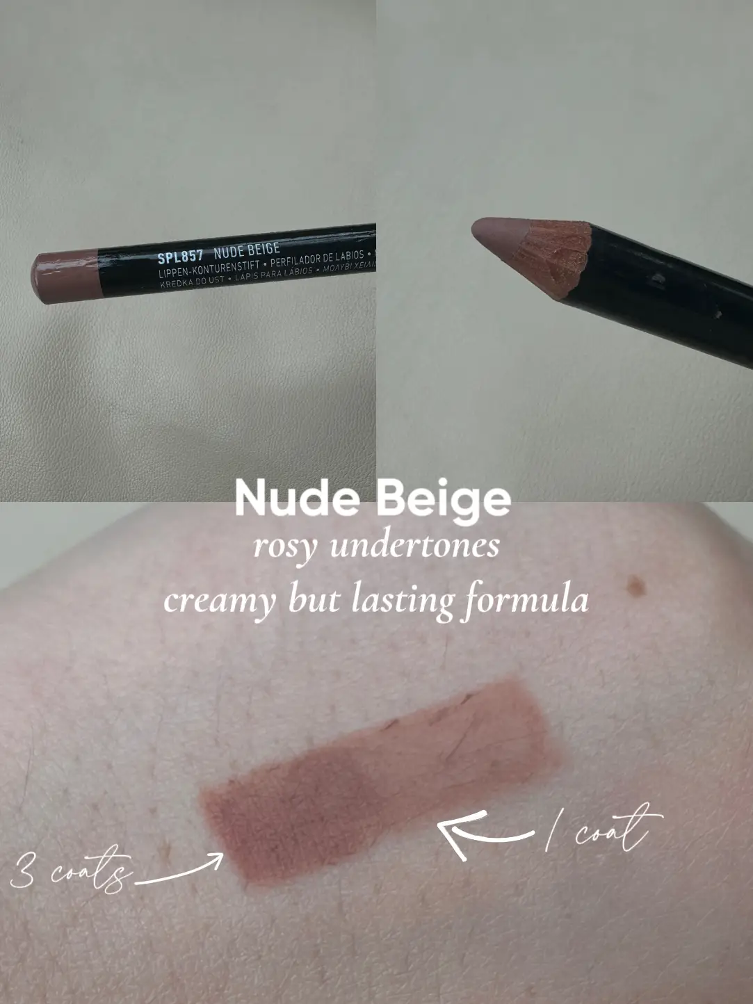 Buy Lip Liner, SPL857 Nude Beige Nude For Beauty