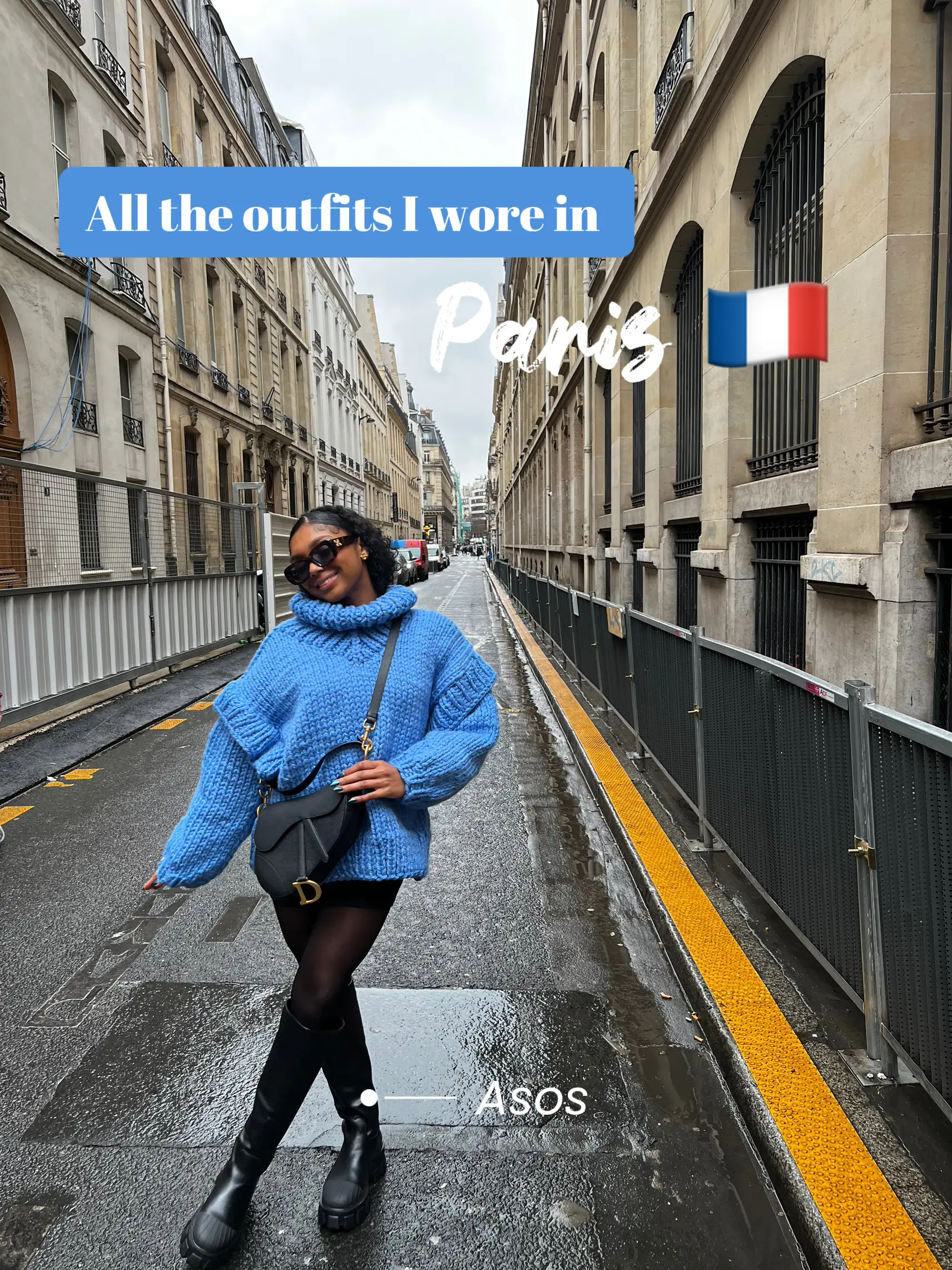 How to Wear Oversized Fishnet Tights: Outfit 1 – Rebecca In Europe