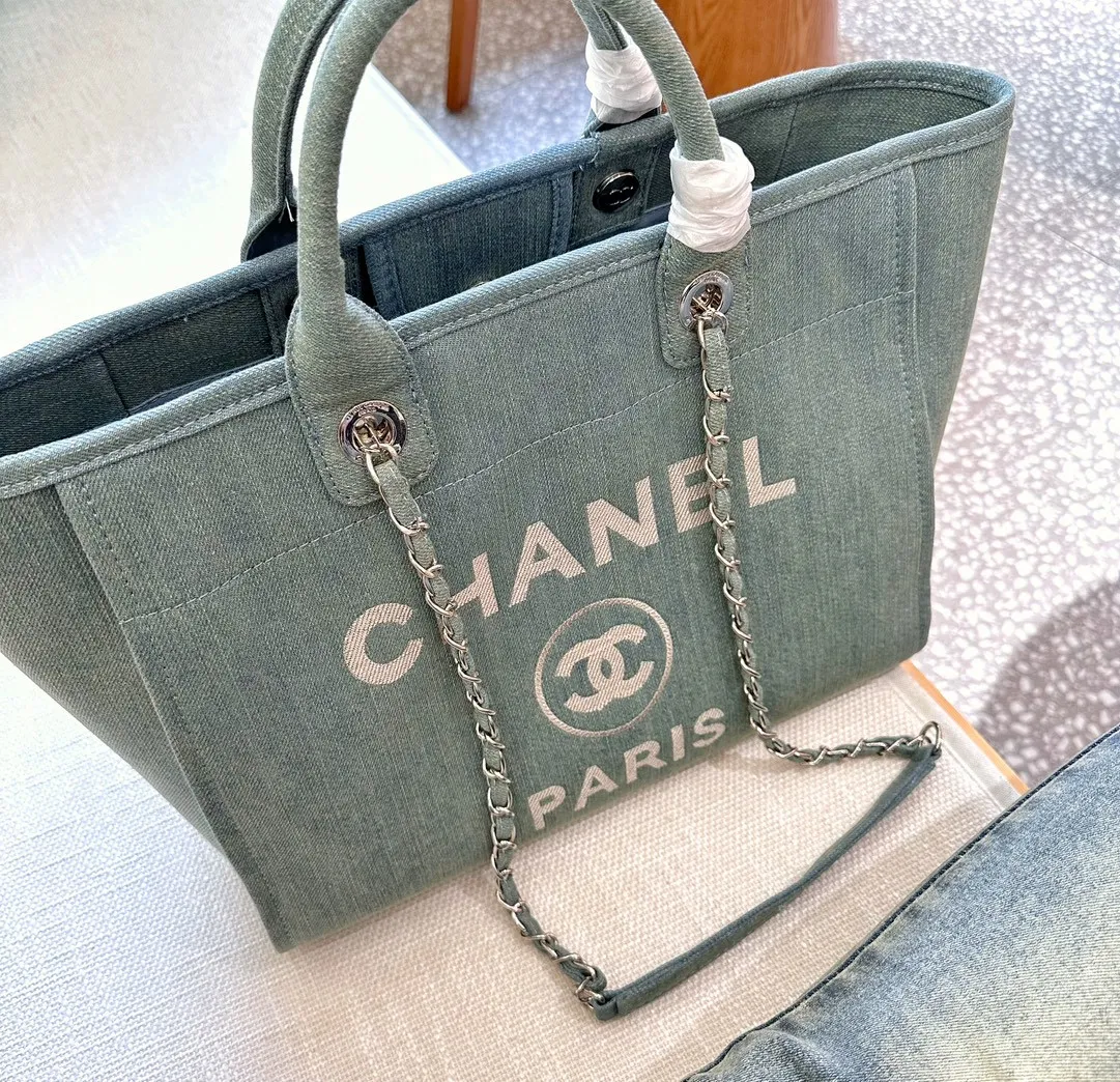 ⭐年代物⭐CHANEL キャンバス トートバッグ