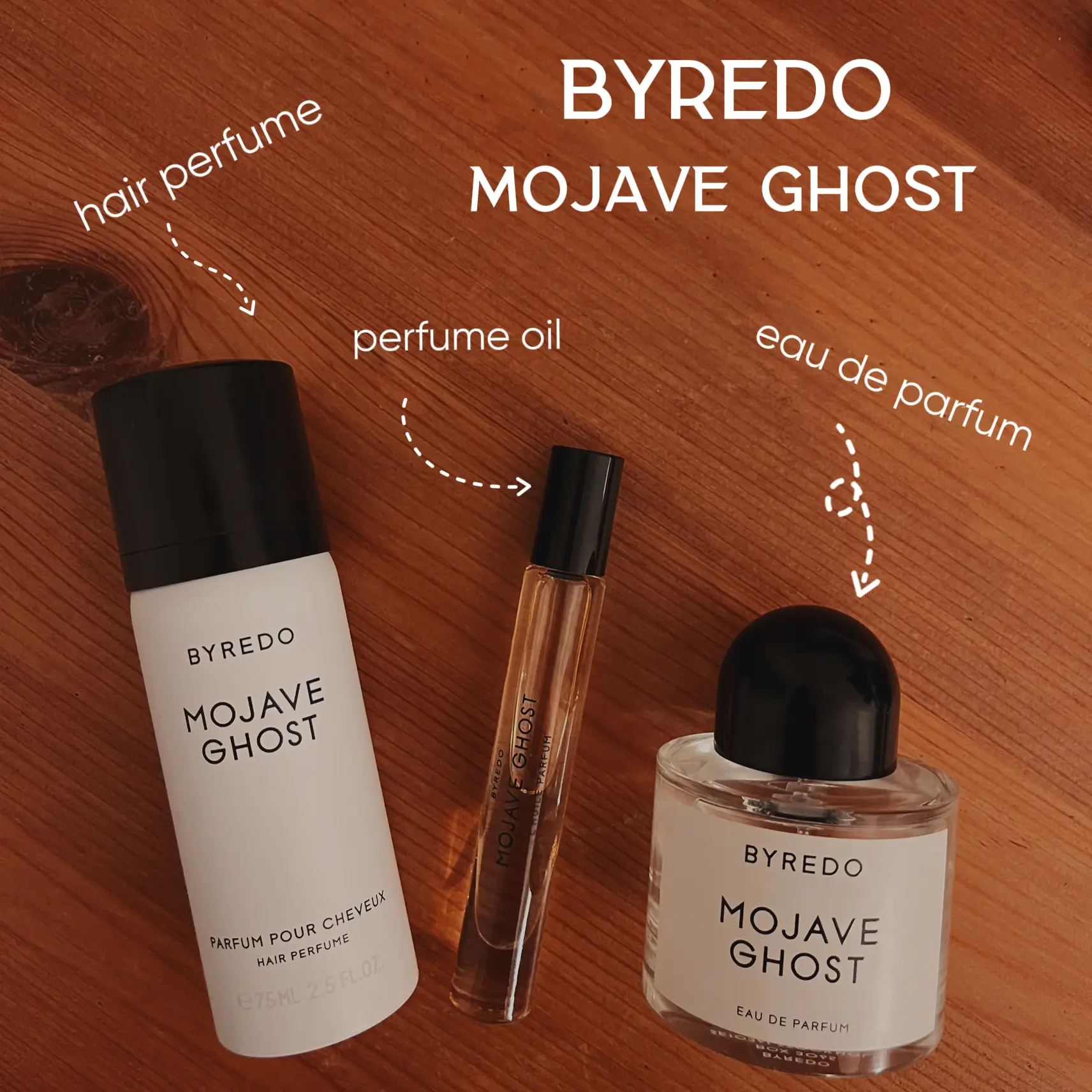 Mojave Ghost Roll-on Oil Perfume Oil by BYREDO