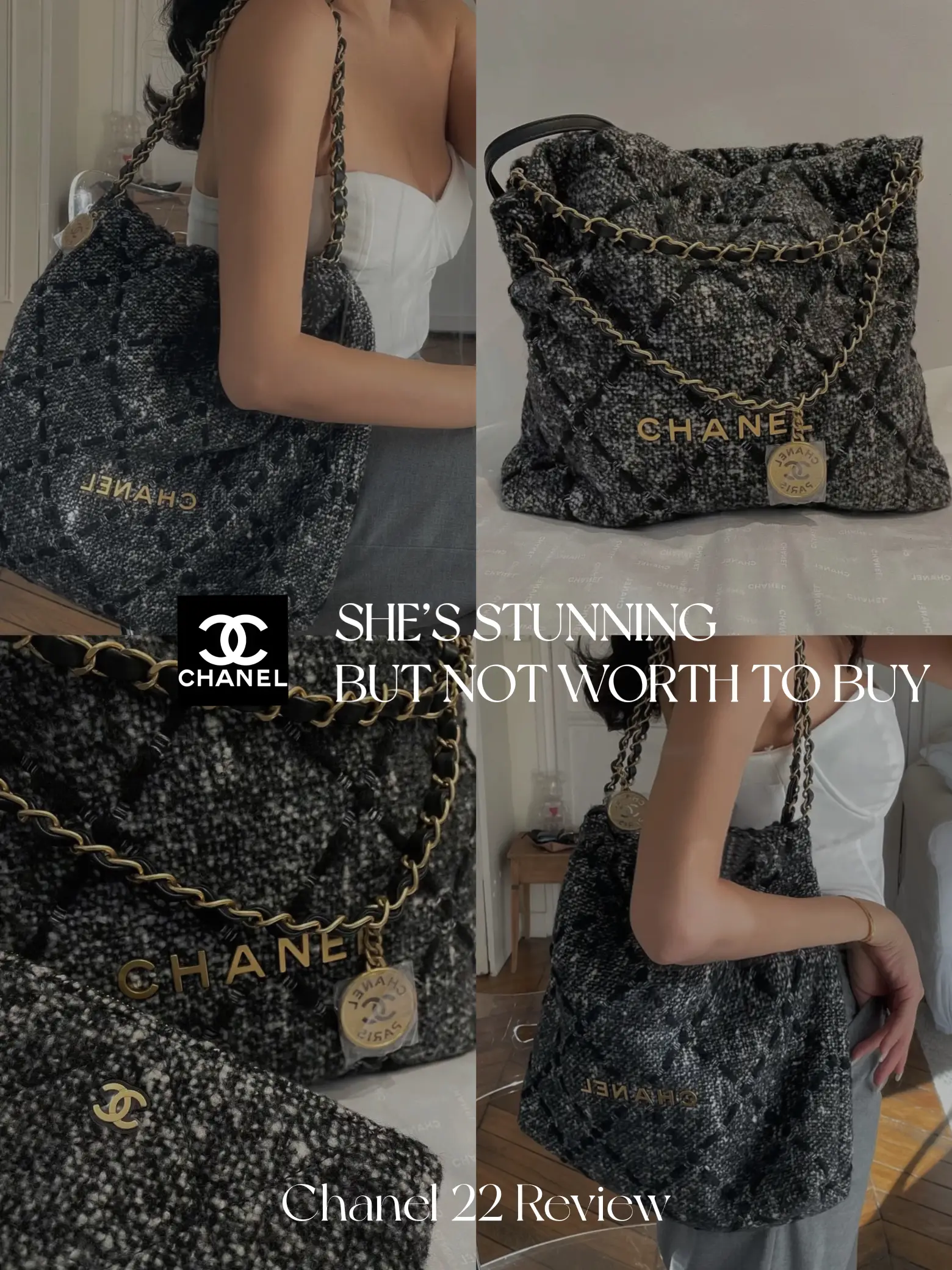 Chanel pearl crush microchip woc wallet on chain bag, Luxury, Bags & Wallets  on Carousell