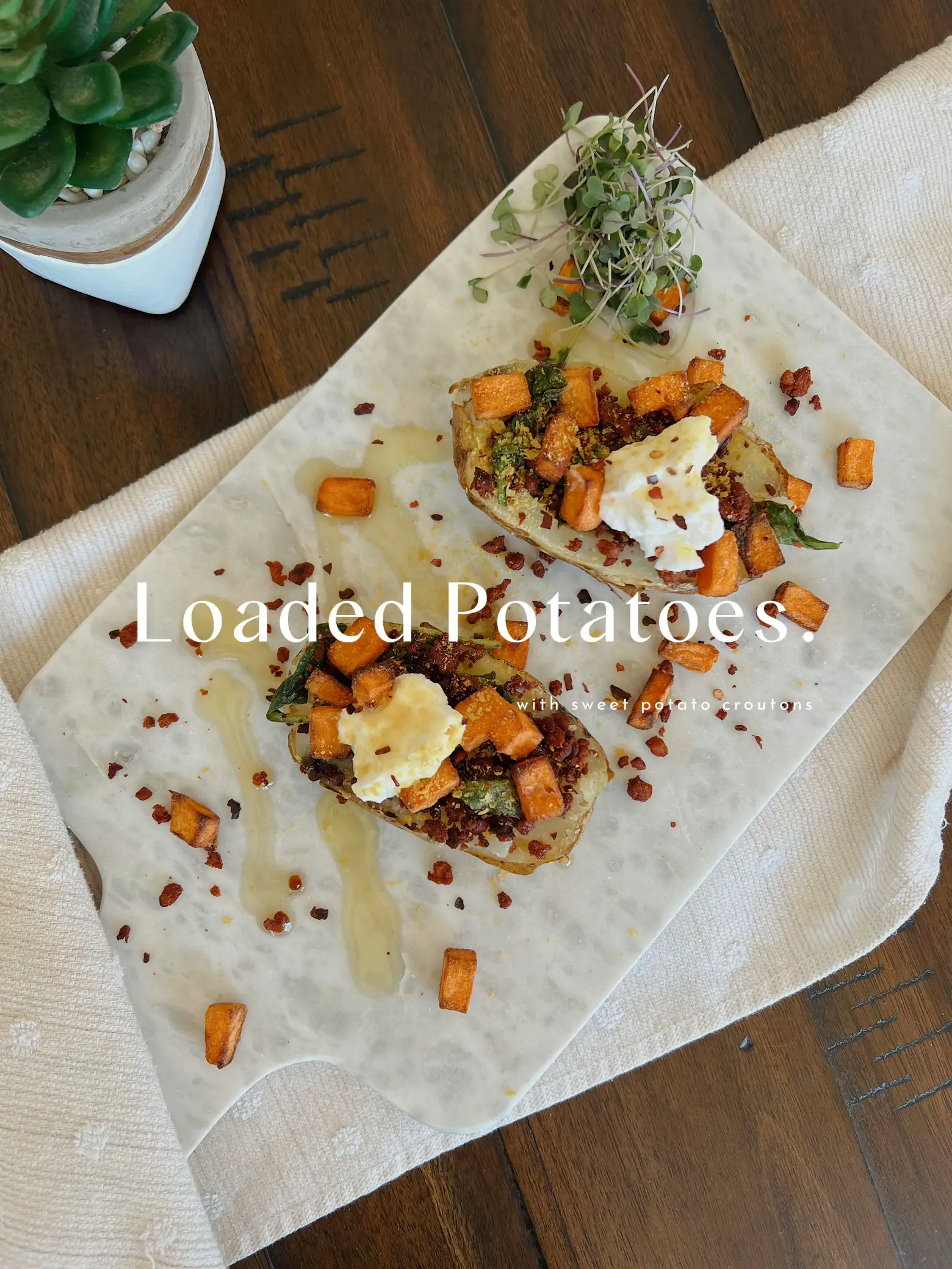 Loaded Mini Baked Potatoes